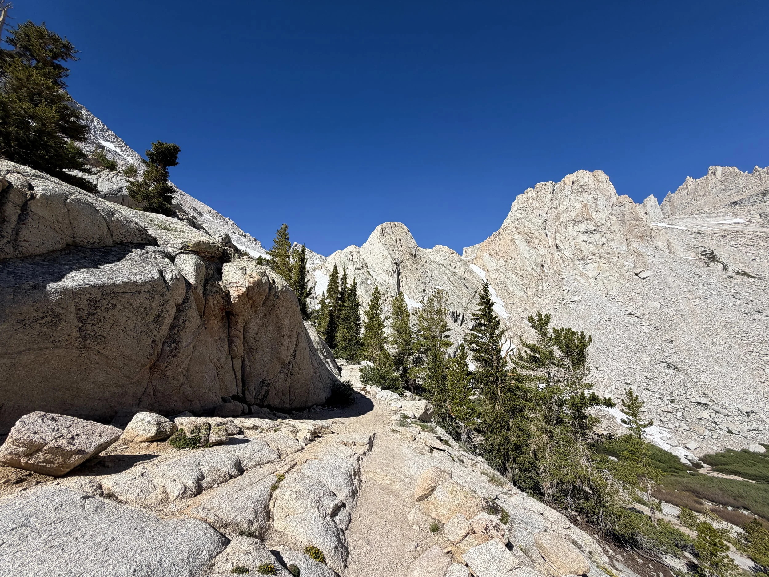 Mt. Whitney Trail Switchbacks Lone Pine California