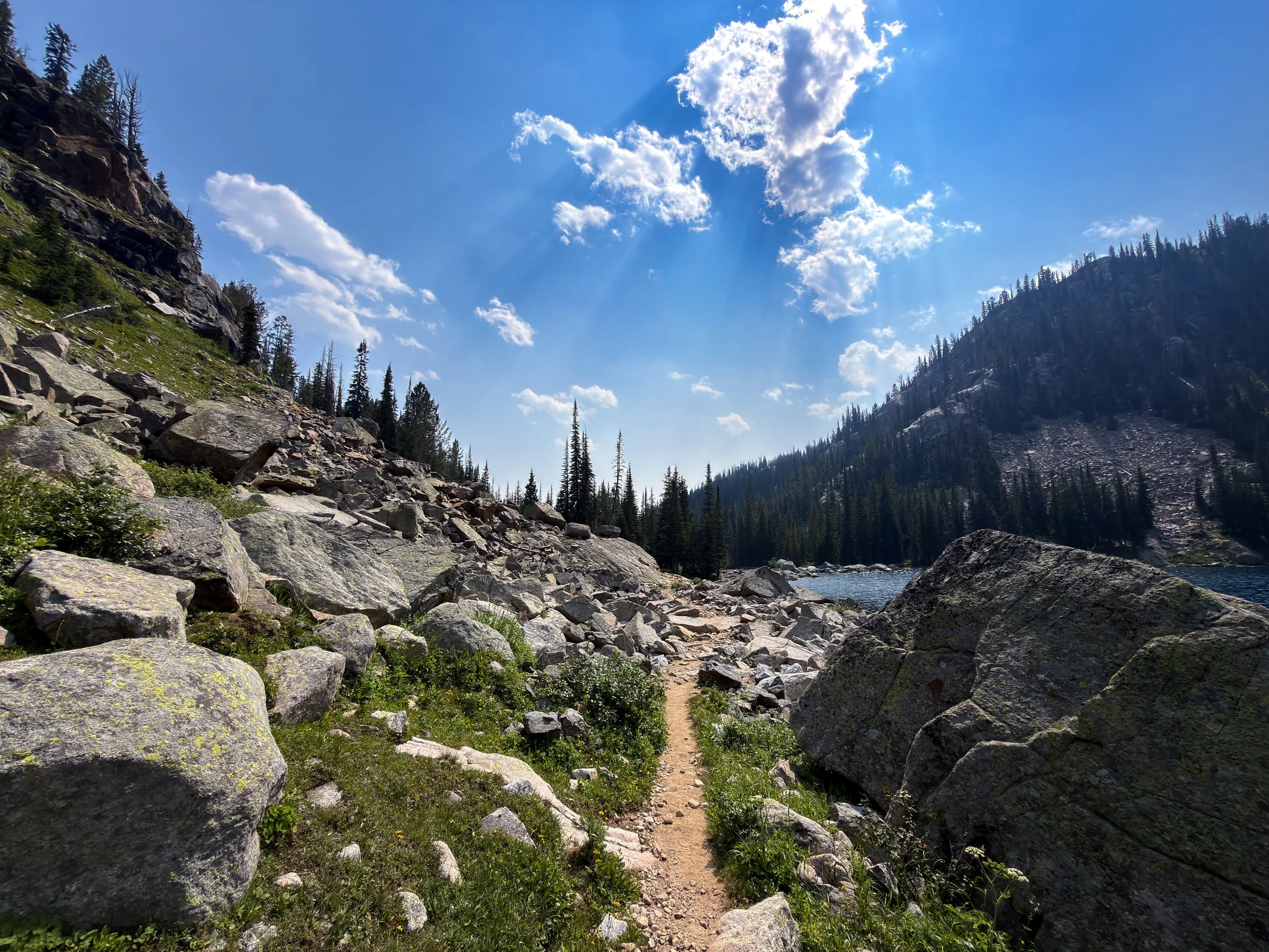 Russell Creek Trail The Beaten Path Beartooth Mountains Montana