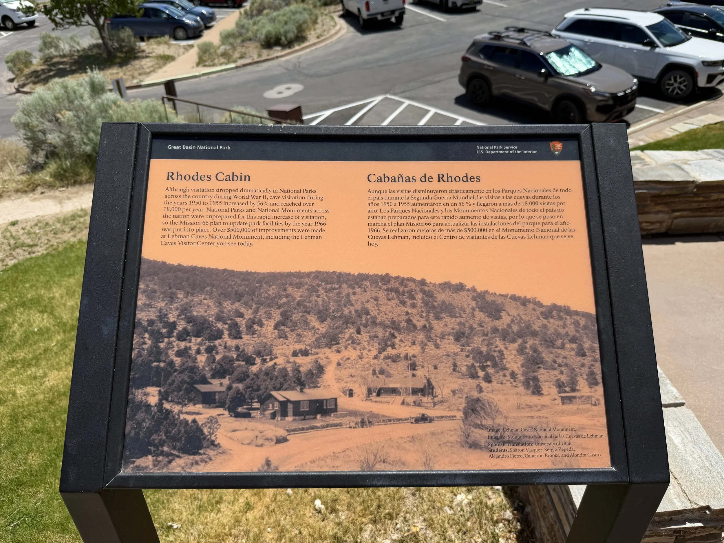 Rhodes Cabin Mountain View Nature Trail Great Basin National Park Nevada