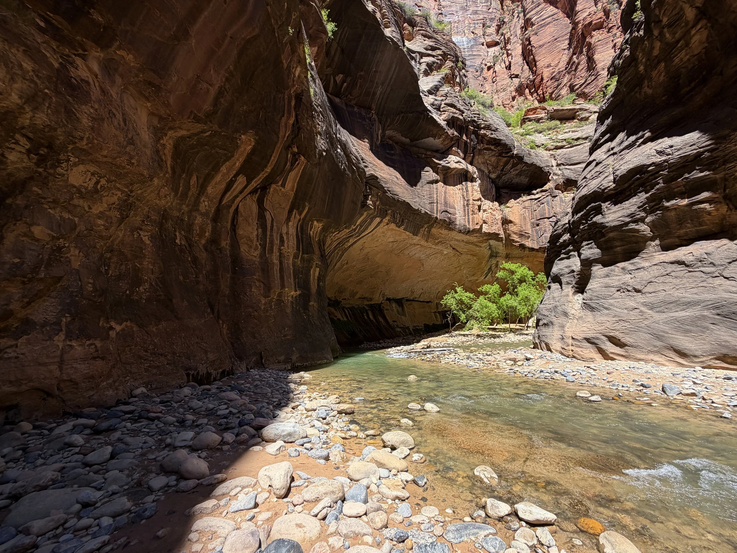 Narrows Alcove Zion National Park Utah