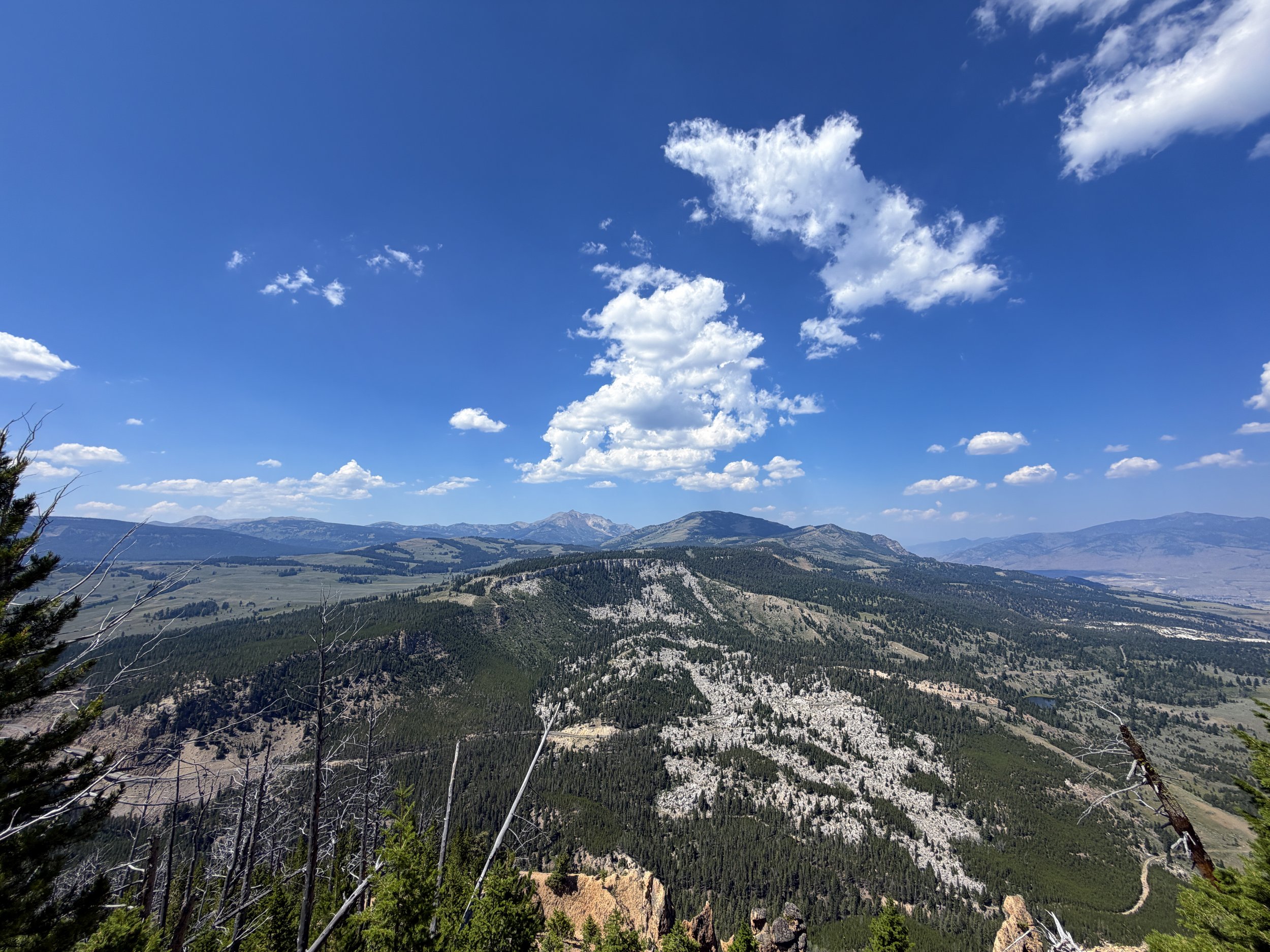 Bunsen Peak Trail Yellowstone National Park Wyoming