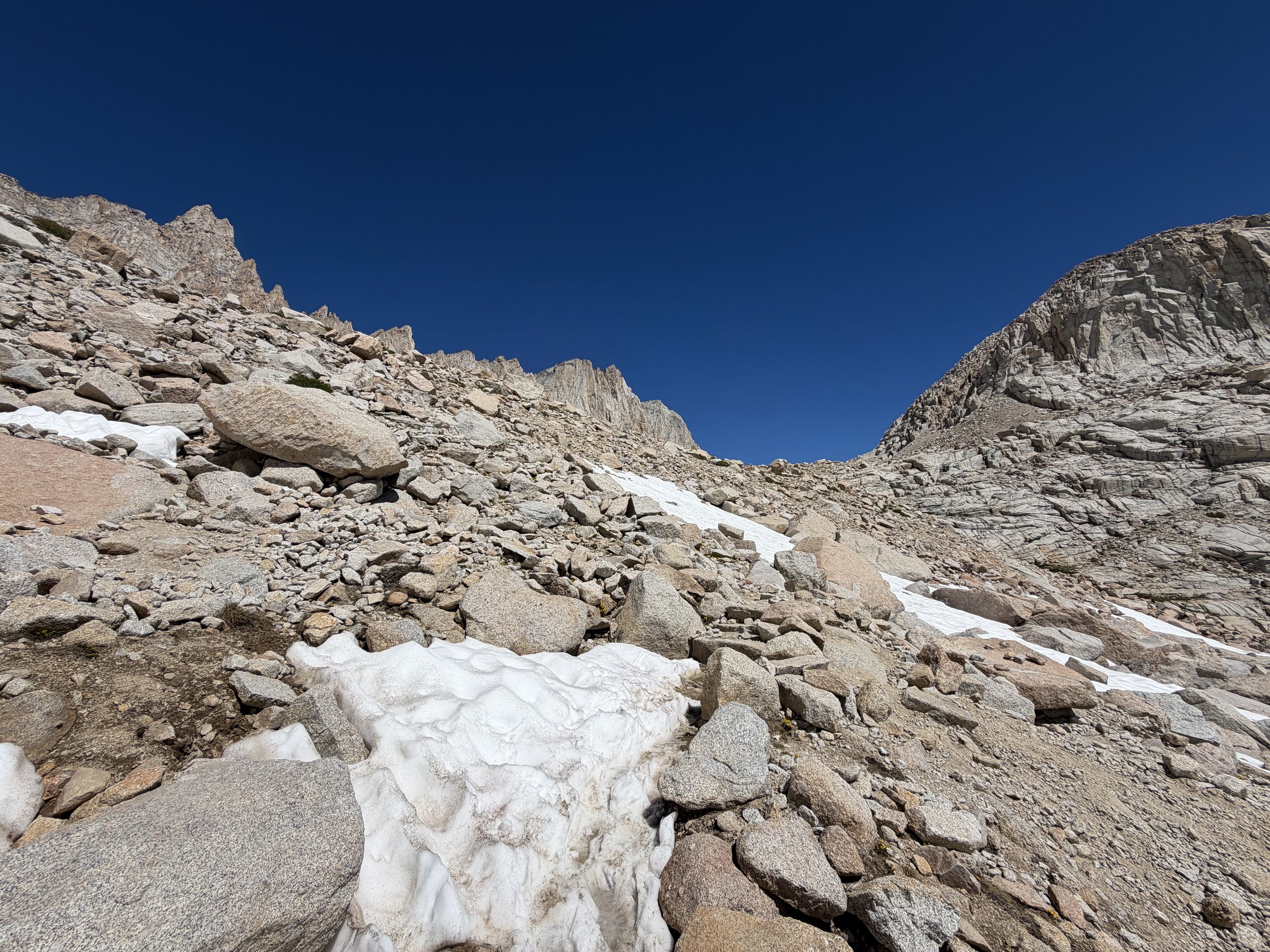 Mt. Whitney Trail to Trail Crest California