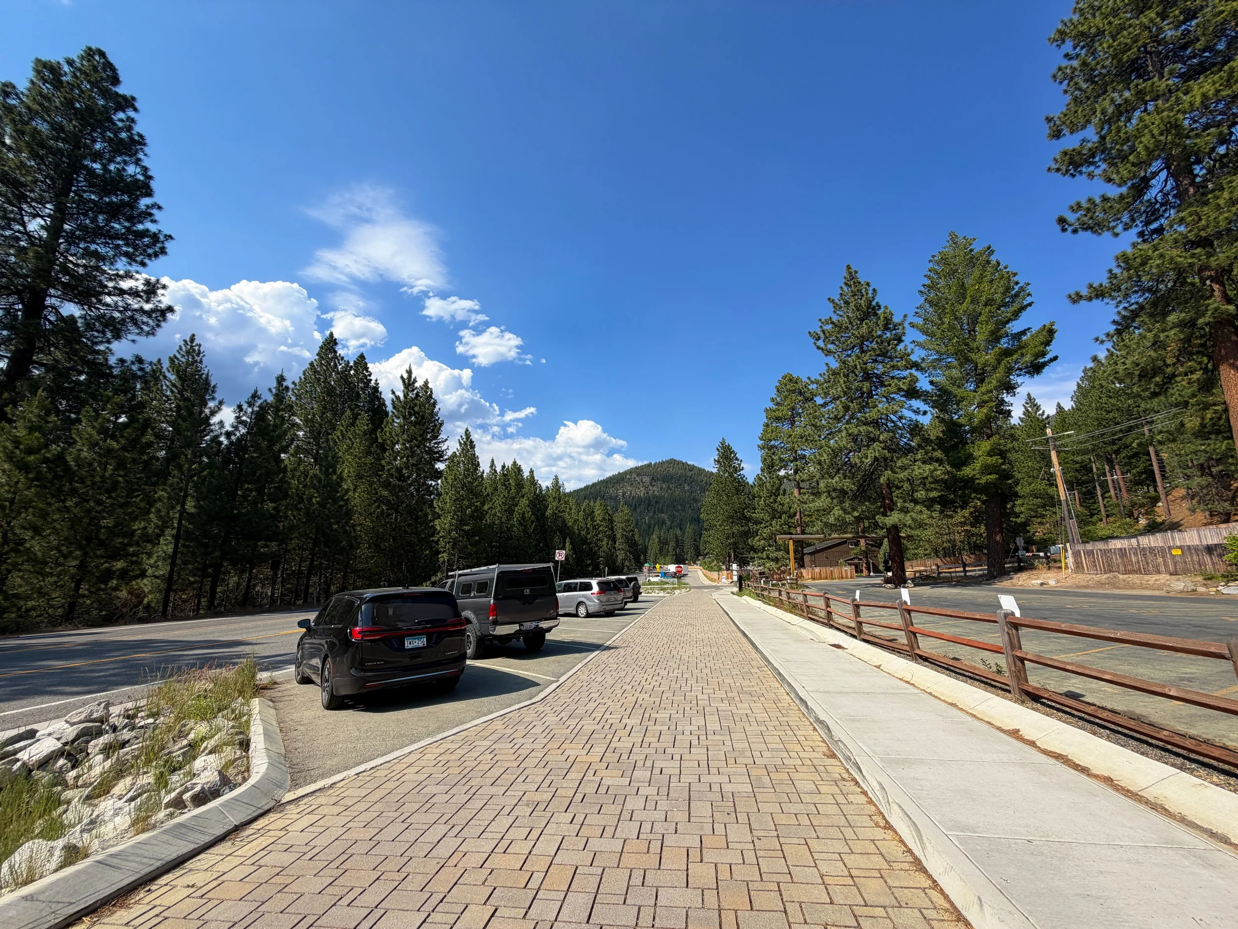 Monkey Rock Trailhead Parking Lake Tahoe Nevada