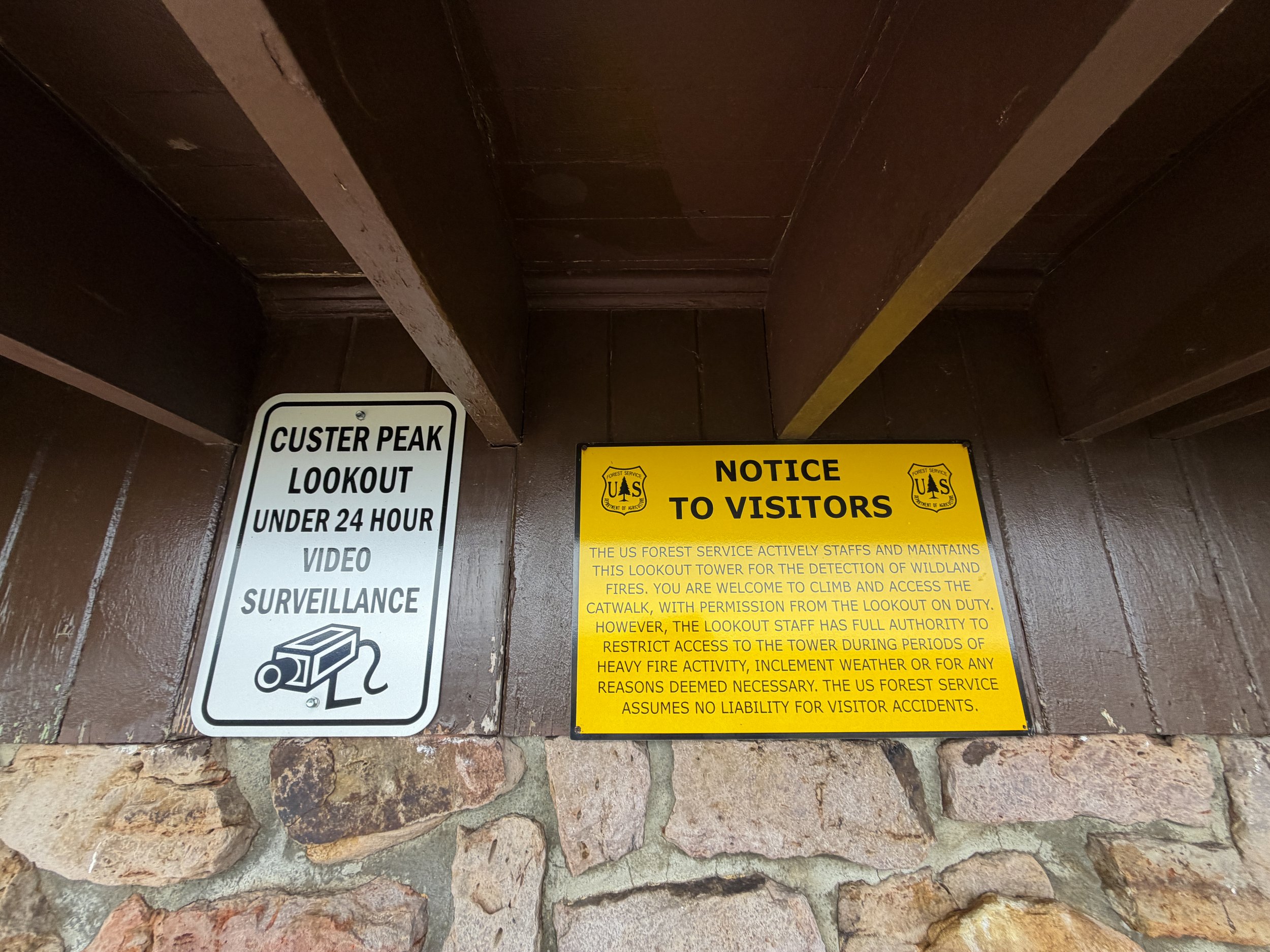 Custer Peak Lookout Tower Black Hills South Dakota