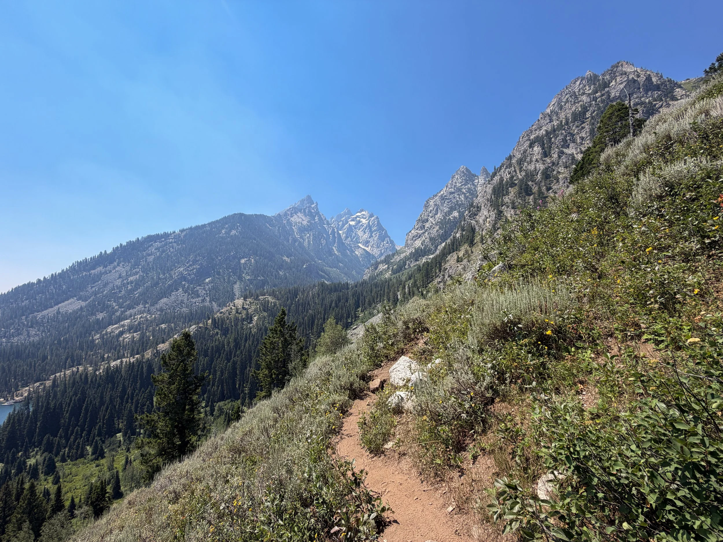 Lake of the Crags Trail Grand Teton National Park Wyoming