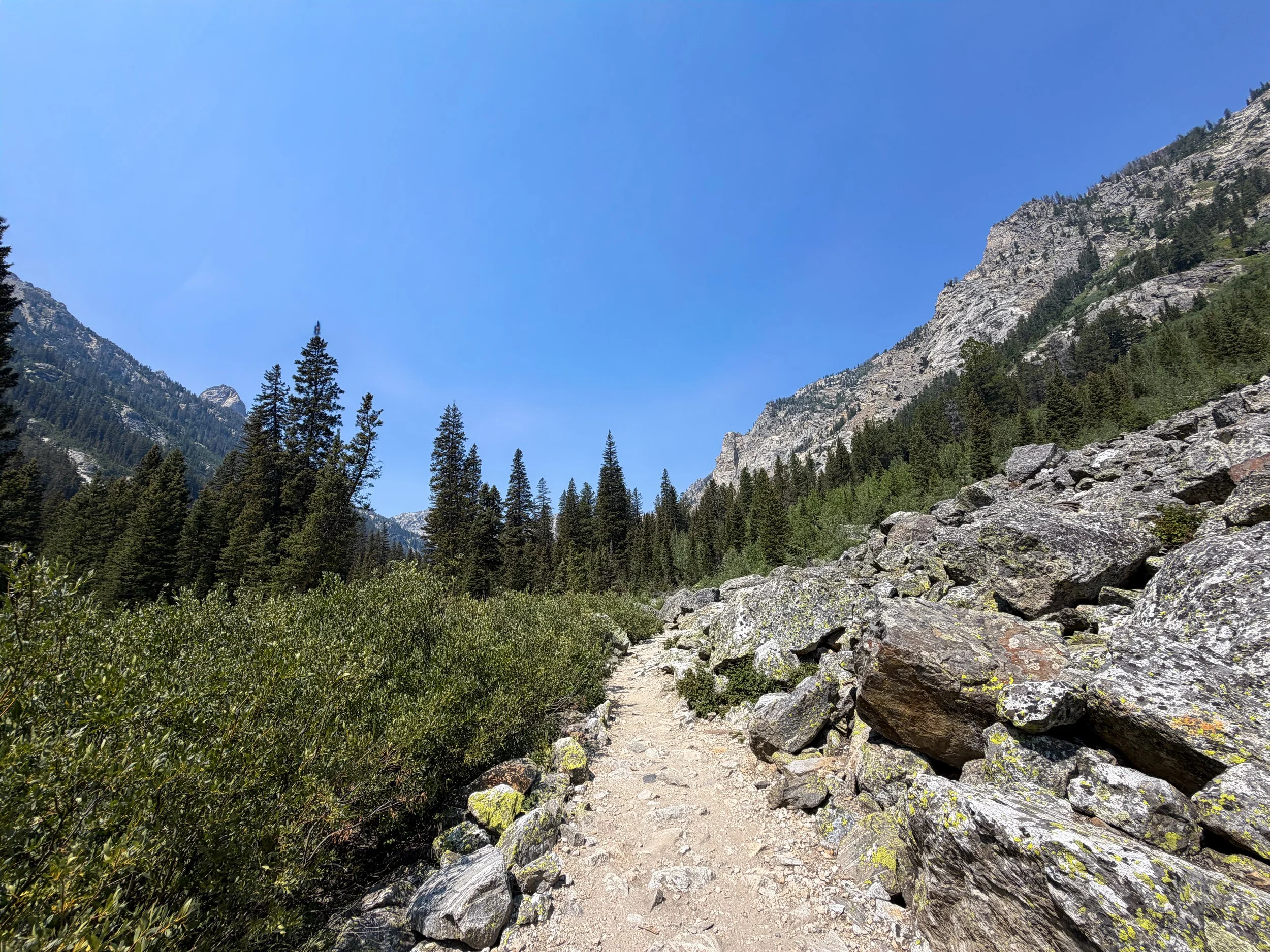 Cascade Canyon Trail Grand Teton National Park Wyoming