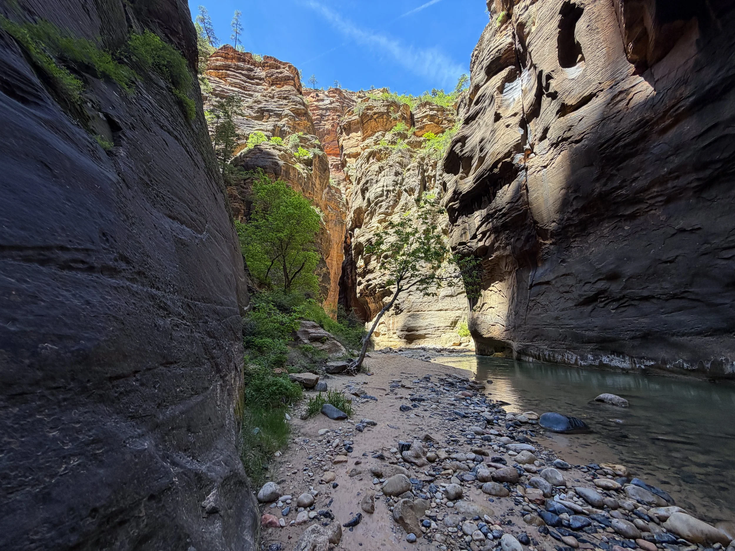 Imlay Canyon Junction Narrows Zion National Park Utah