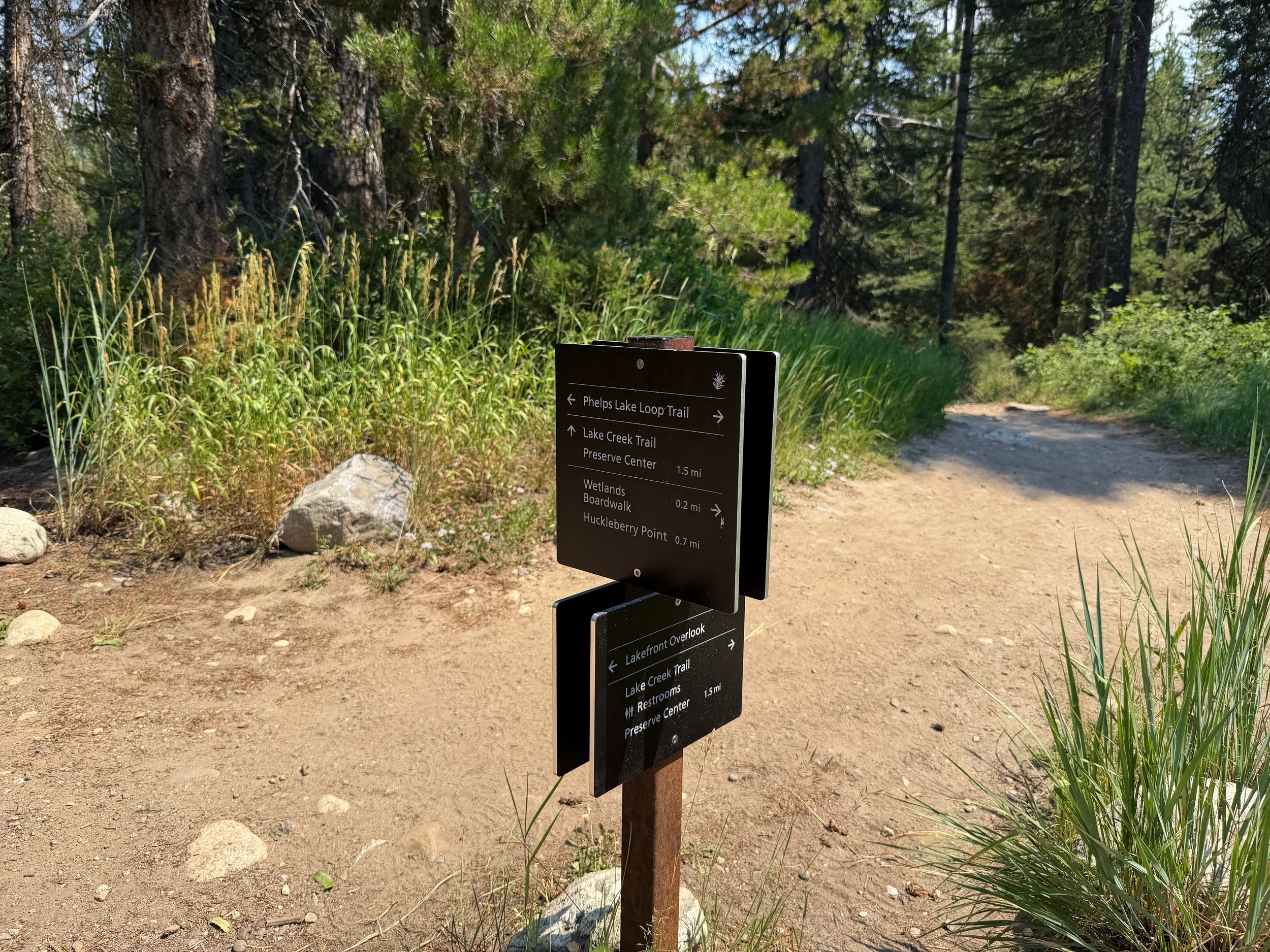 Phelps Lake Loop Trail Grand Teton National Park Wyoming
