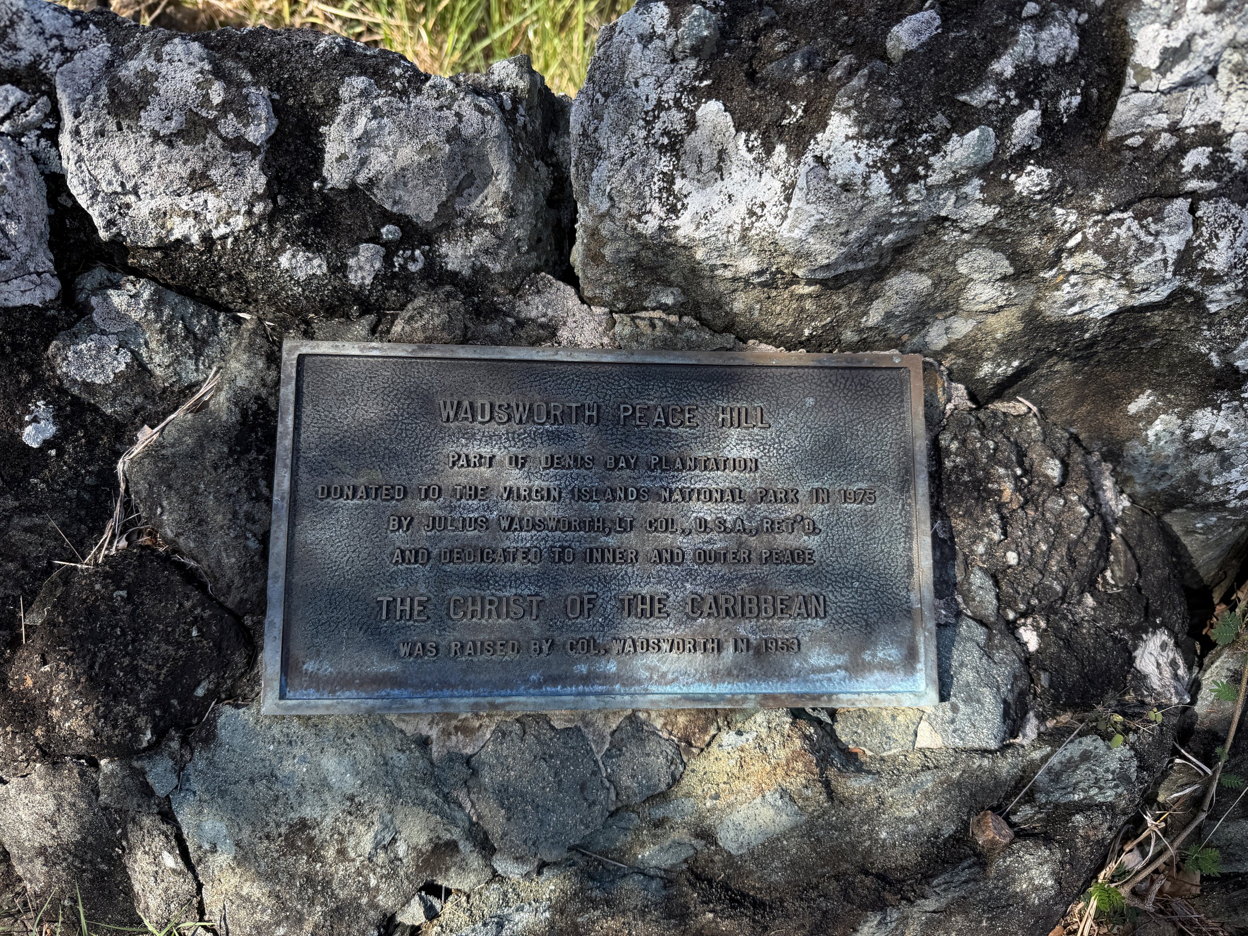 Peace Hill Hike Virgin Islands National Park