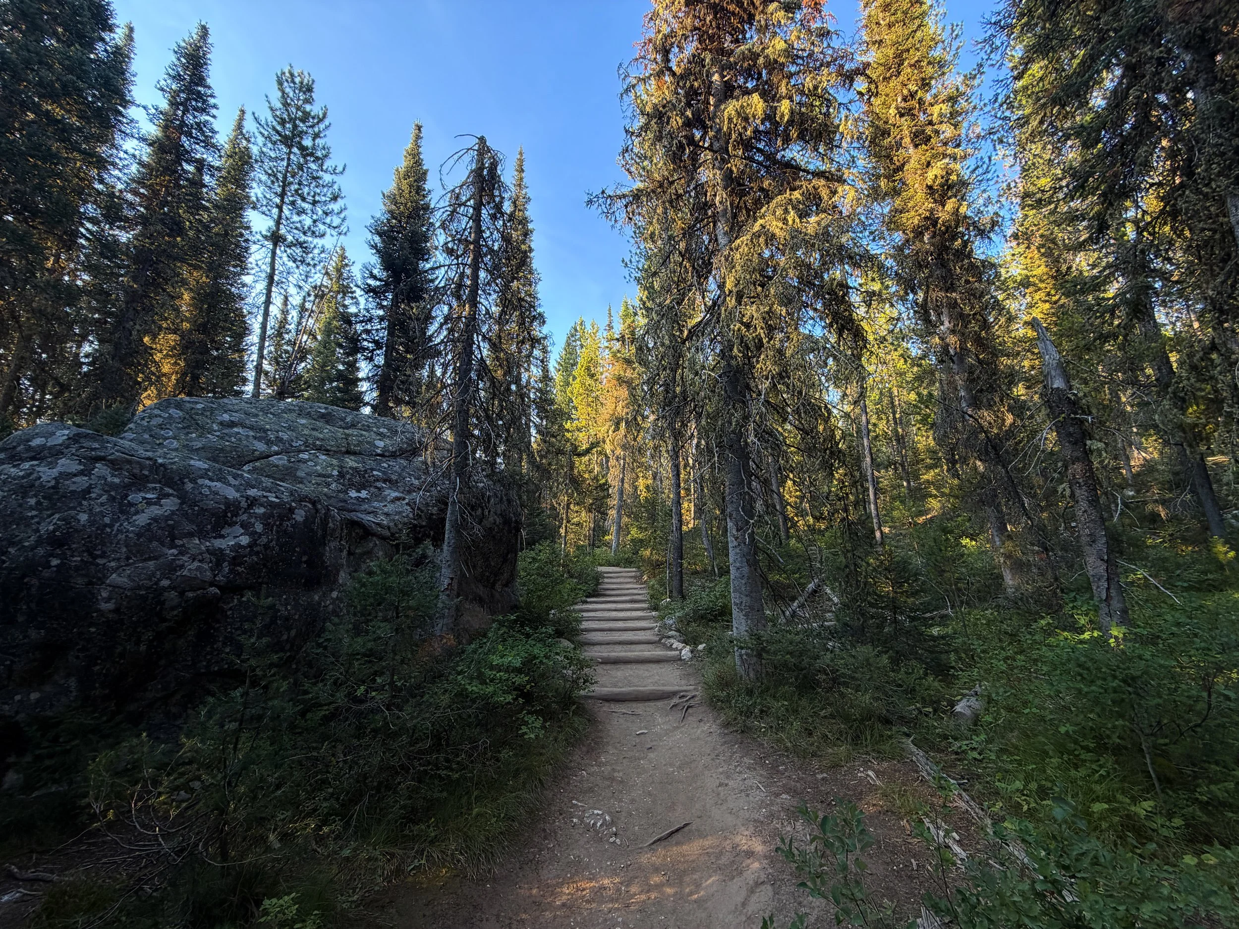 Delta Lake Trail Grand Teton National Park Wyoming