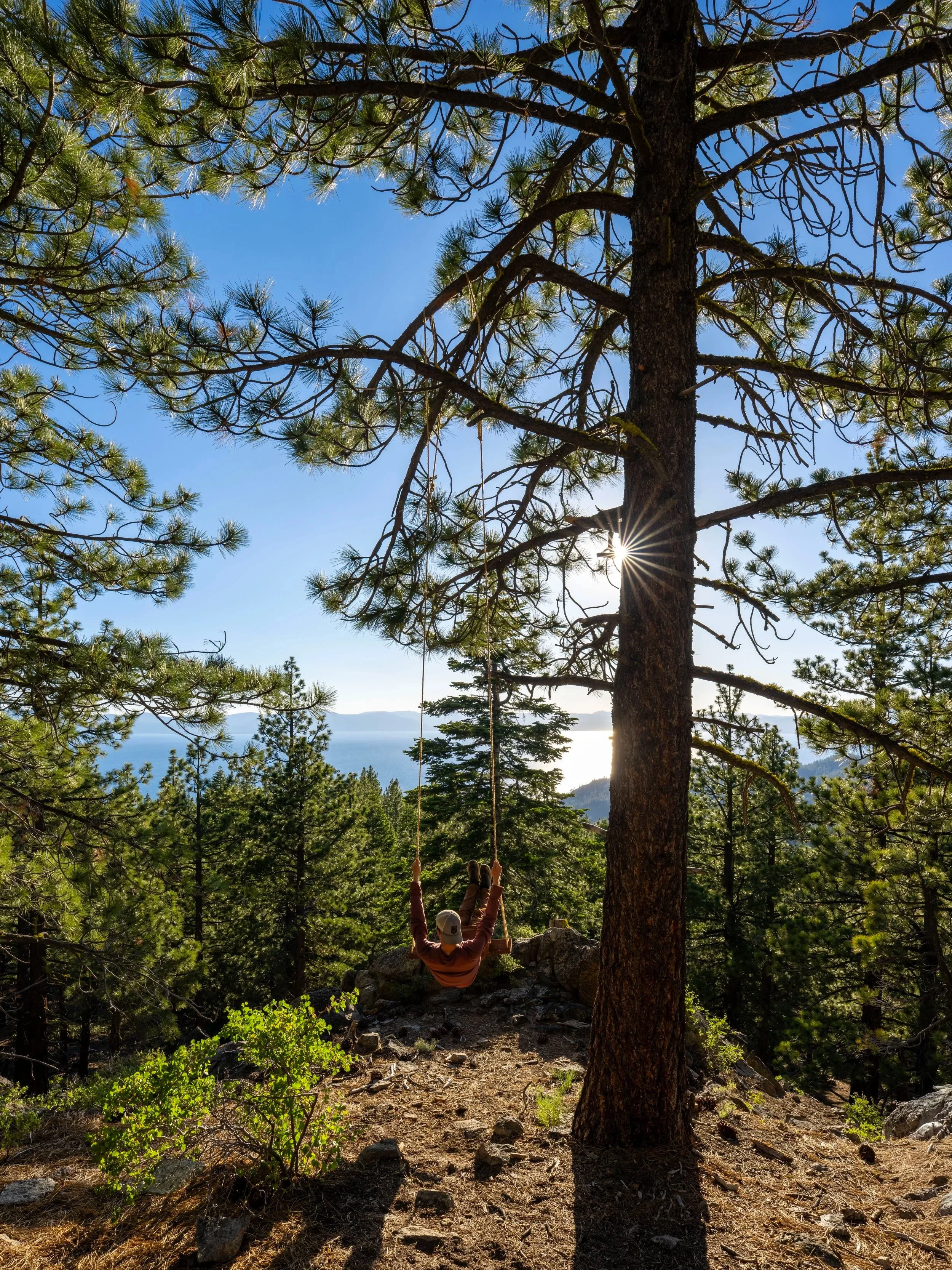Captain Pomin Rock Trail Lake Tahoe Nevada