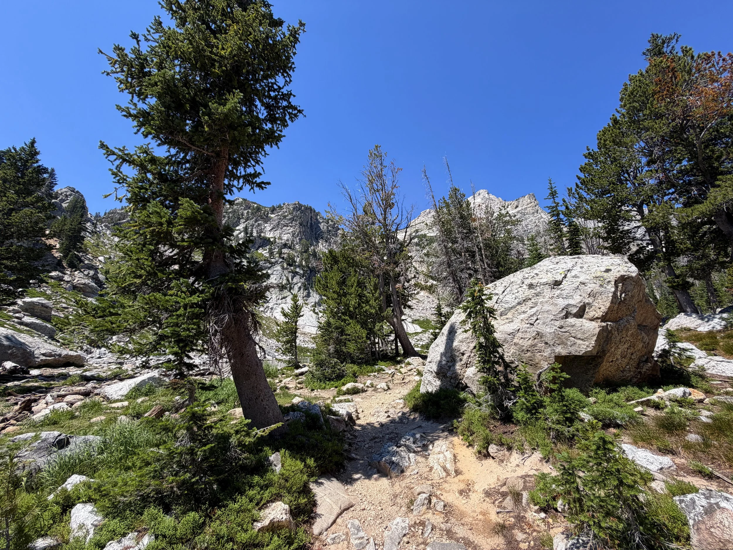 Surprise & Amphitheater Lakes Trail Grand Teton National Park Wyoming