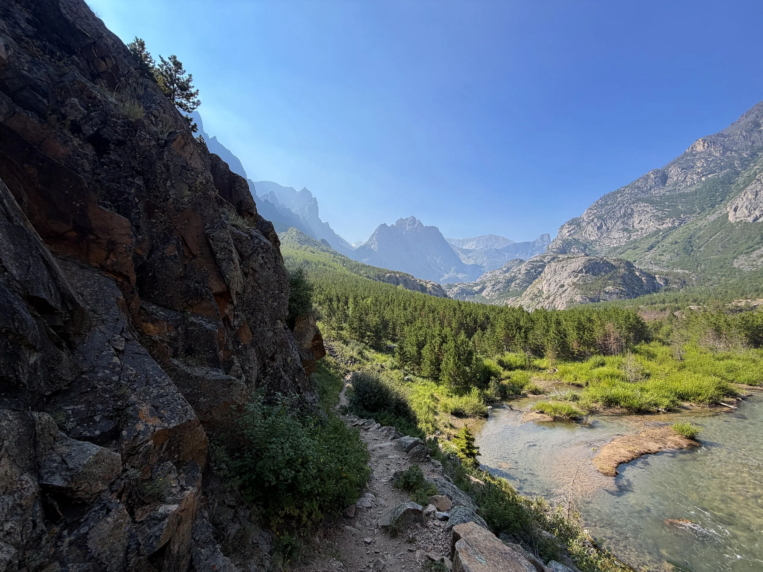 Beaten Path Trail Beartooth Mountains Montana