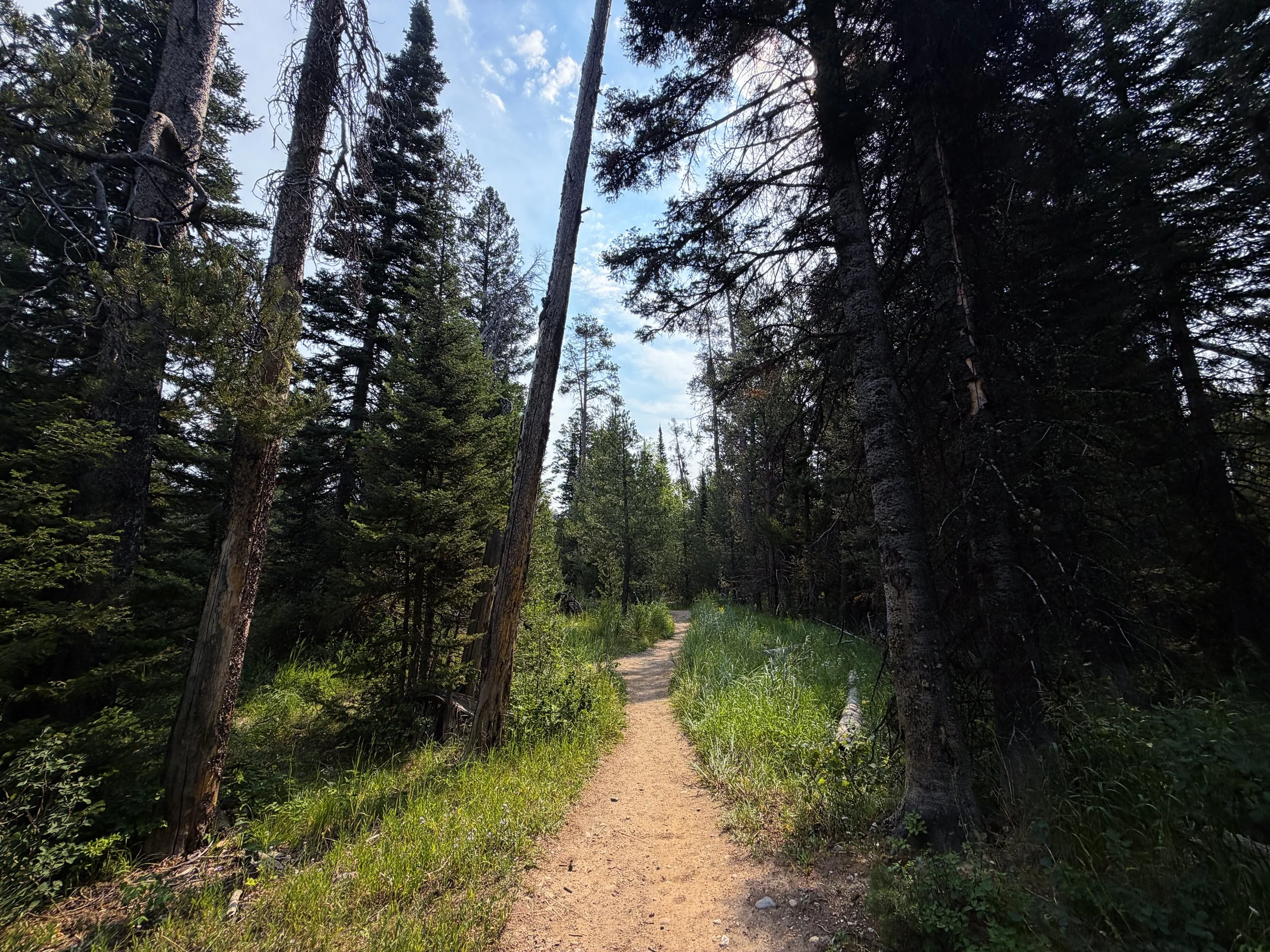 Boulder Ridge Trail Grand Teton National Park Wyoming