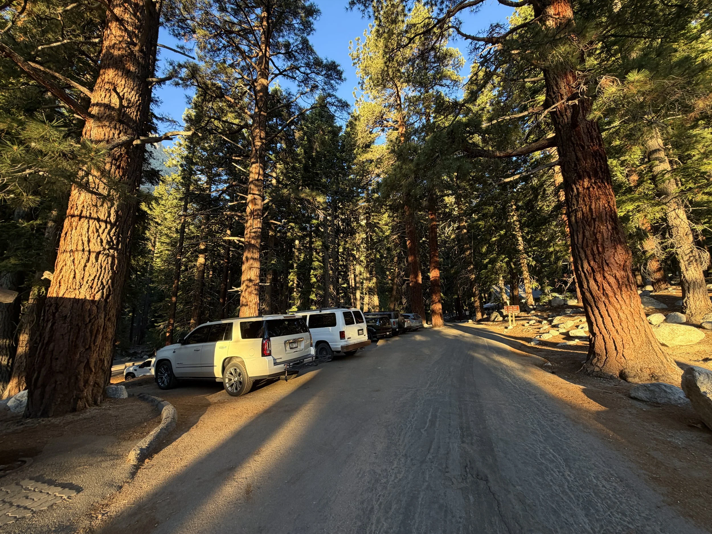 Mt. Whitney Trailhead Parking Lone Pine California