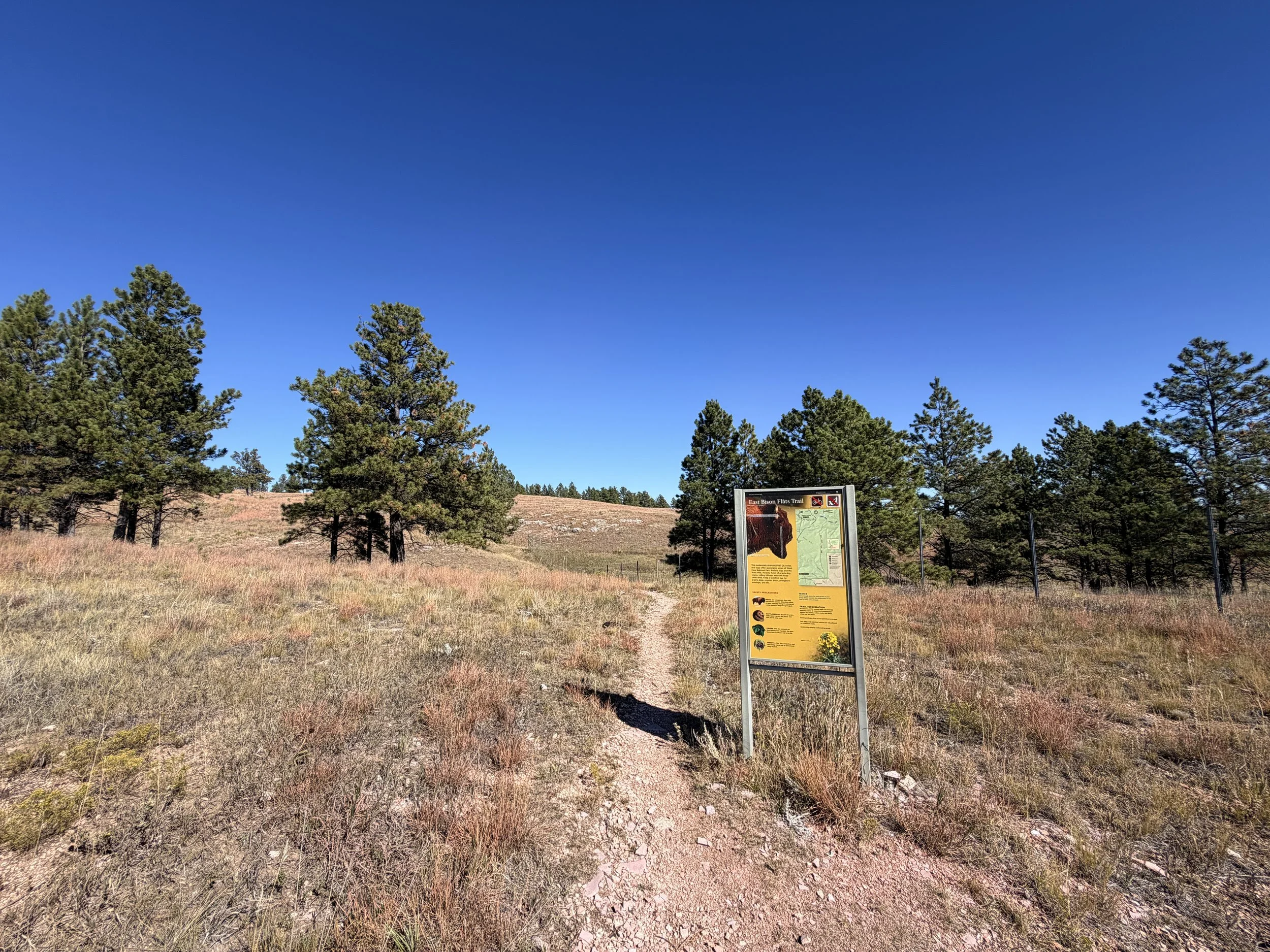East Bison Flats Trailhead Wind Cave National Park South Dakota