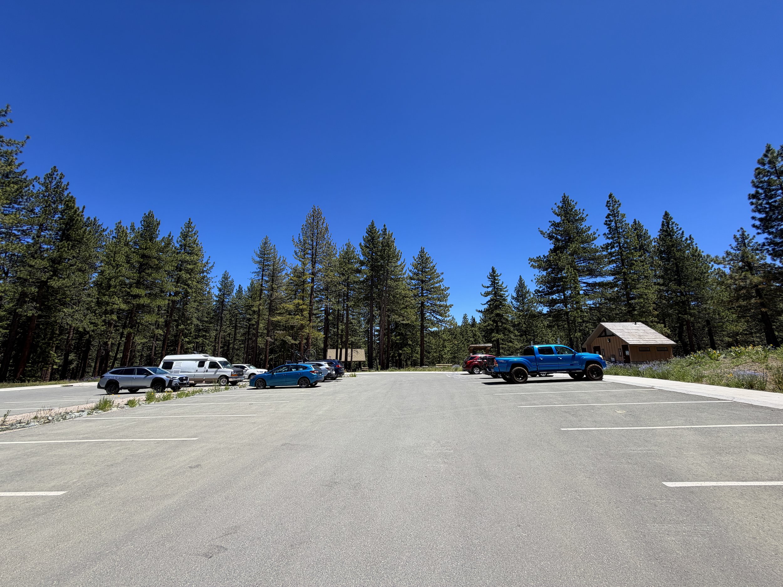 Spooner Lake Trailhead Parking Lake Tahoe Nevada