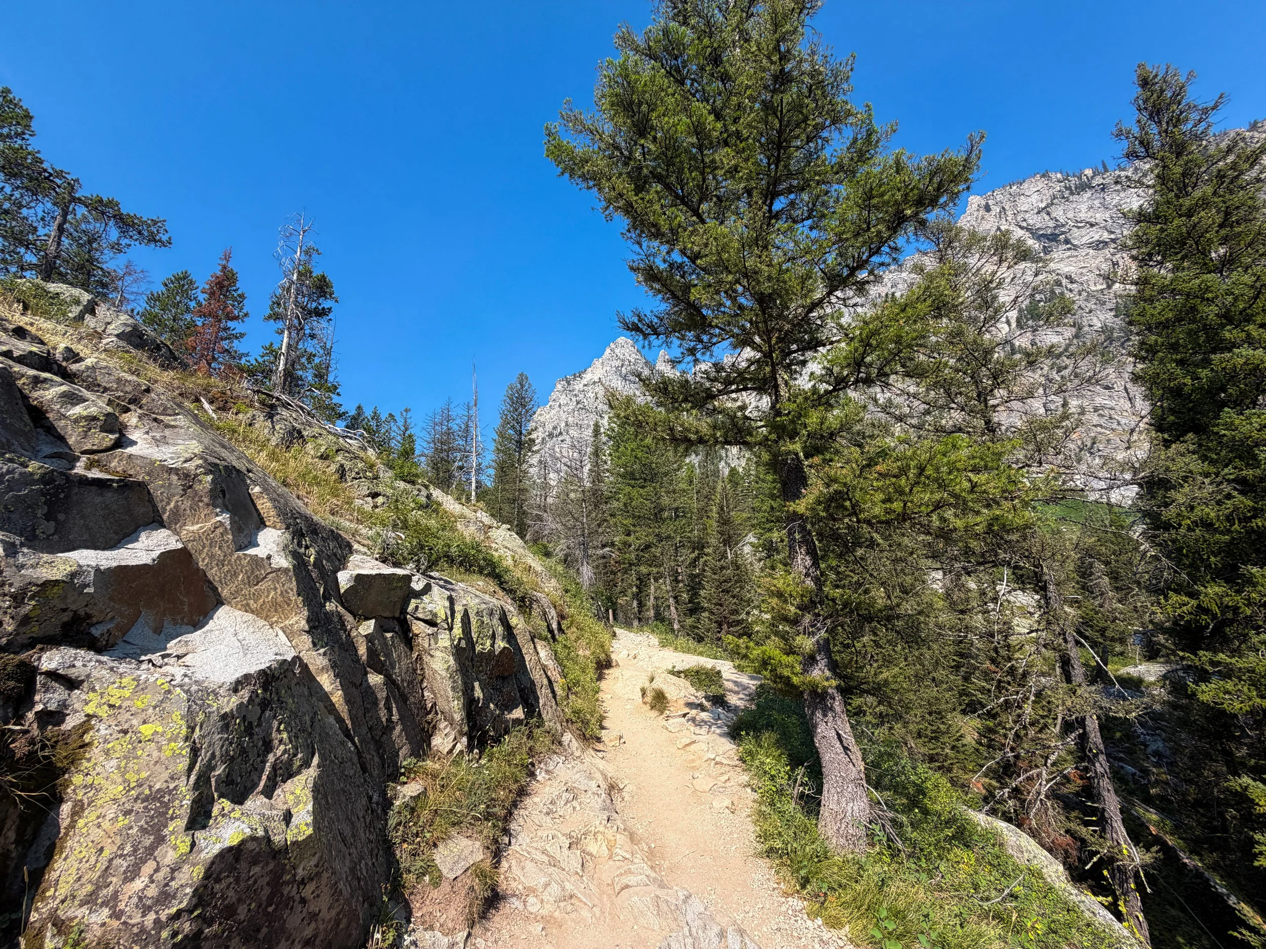 Inspiration Point Trail Grand Teton National Park Wyoming