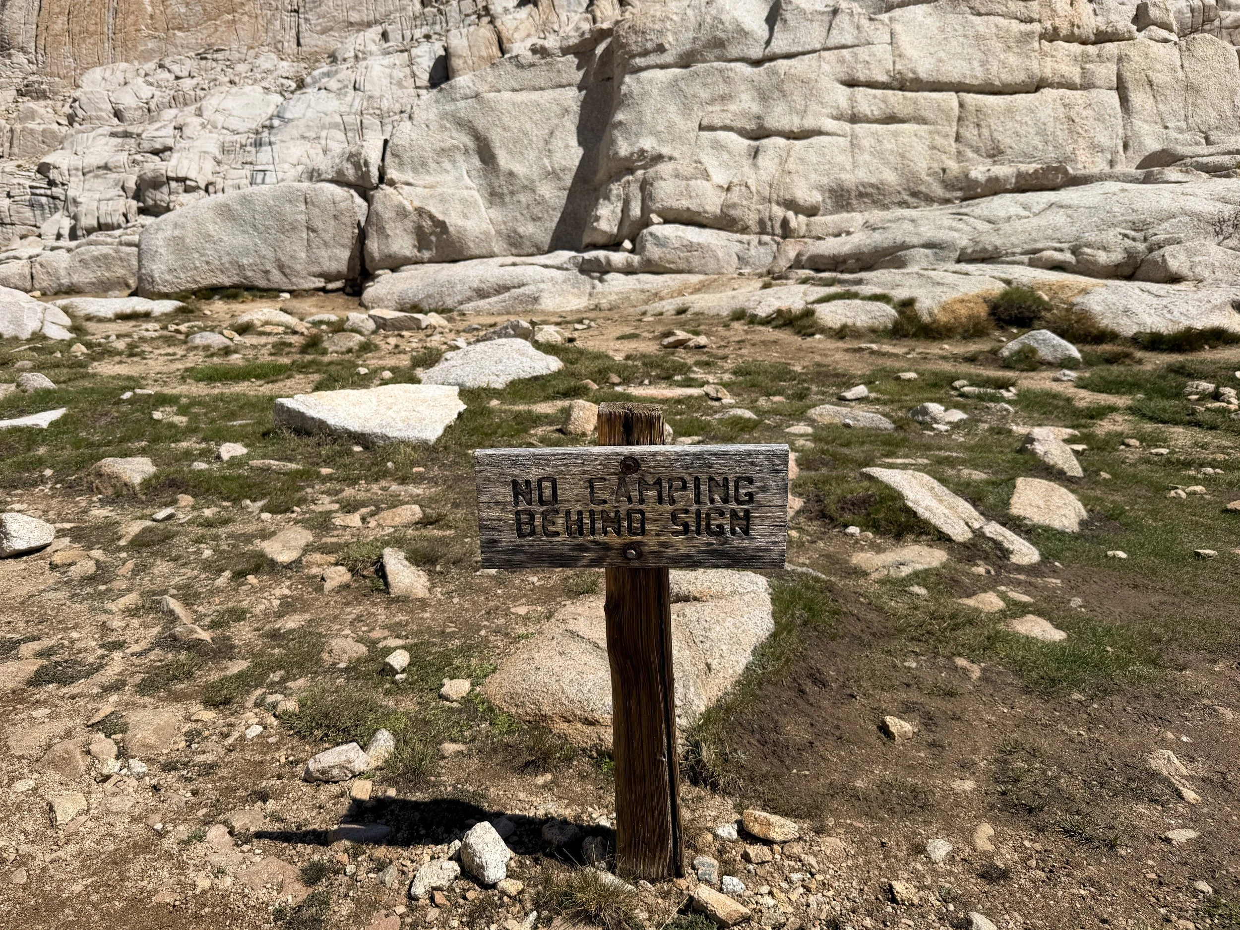 Trail Camp Mt. Whitney Trail California