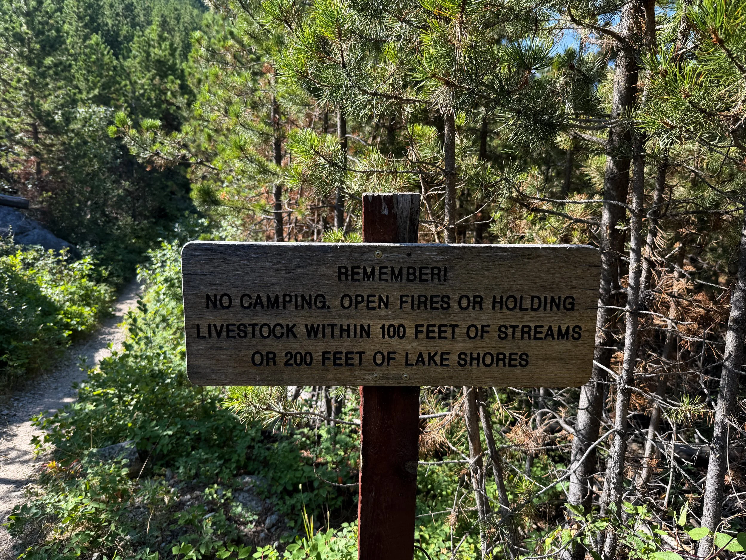 East Rosebud Trail Beartooth Mountains Montana