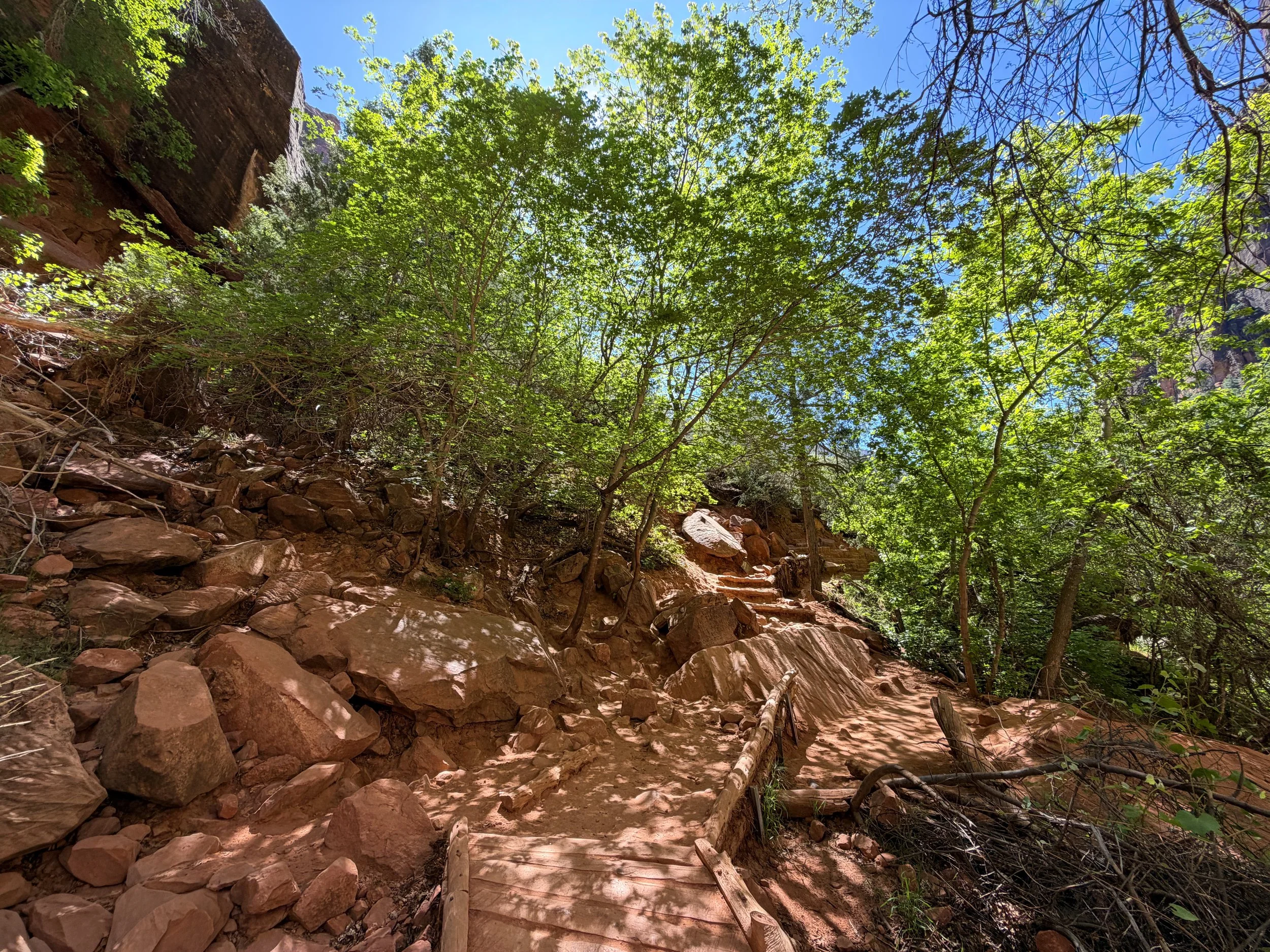 Lower Emerald Pools Trail Zion National Park Utah
