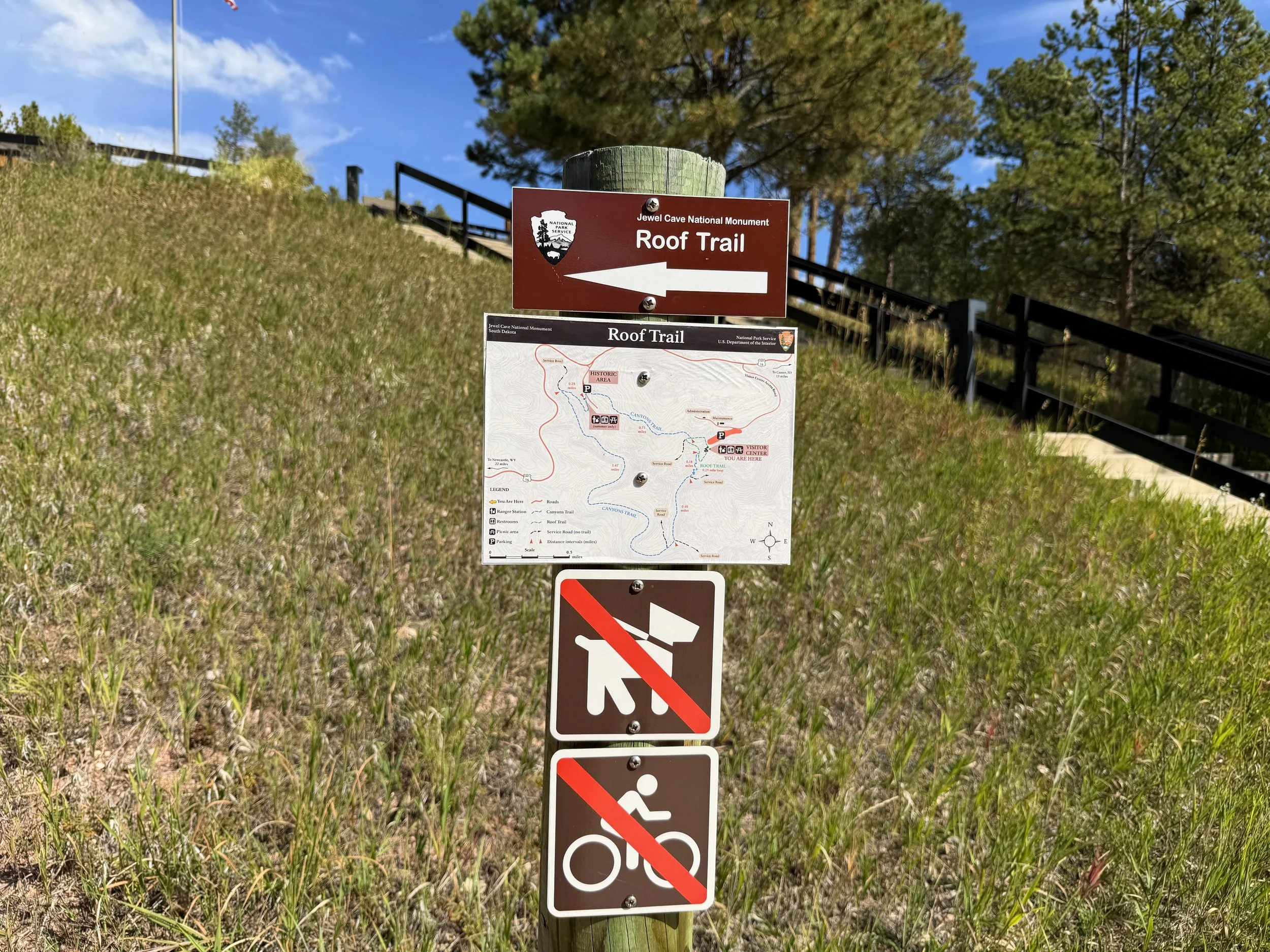 Canyons Trailhead Jewel Cave National Monument Black Hills South Dakota