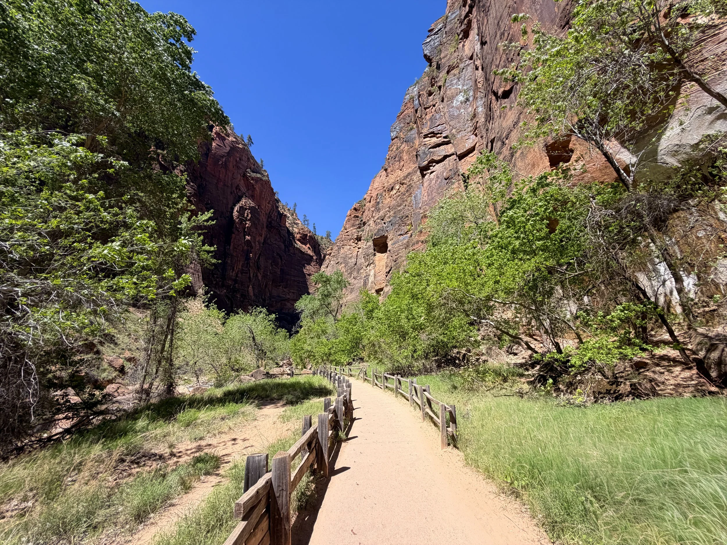 Riverside Walk to the Narrows Zion National Park Utah