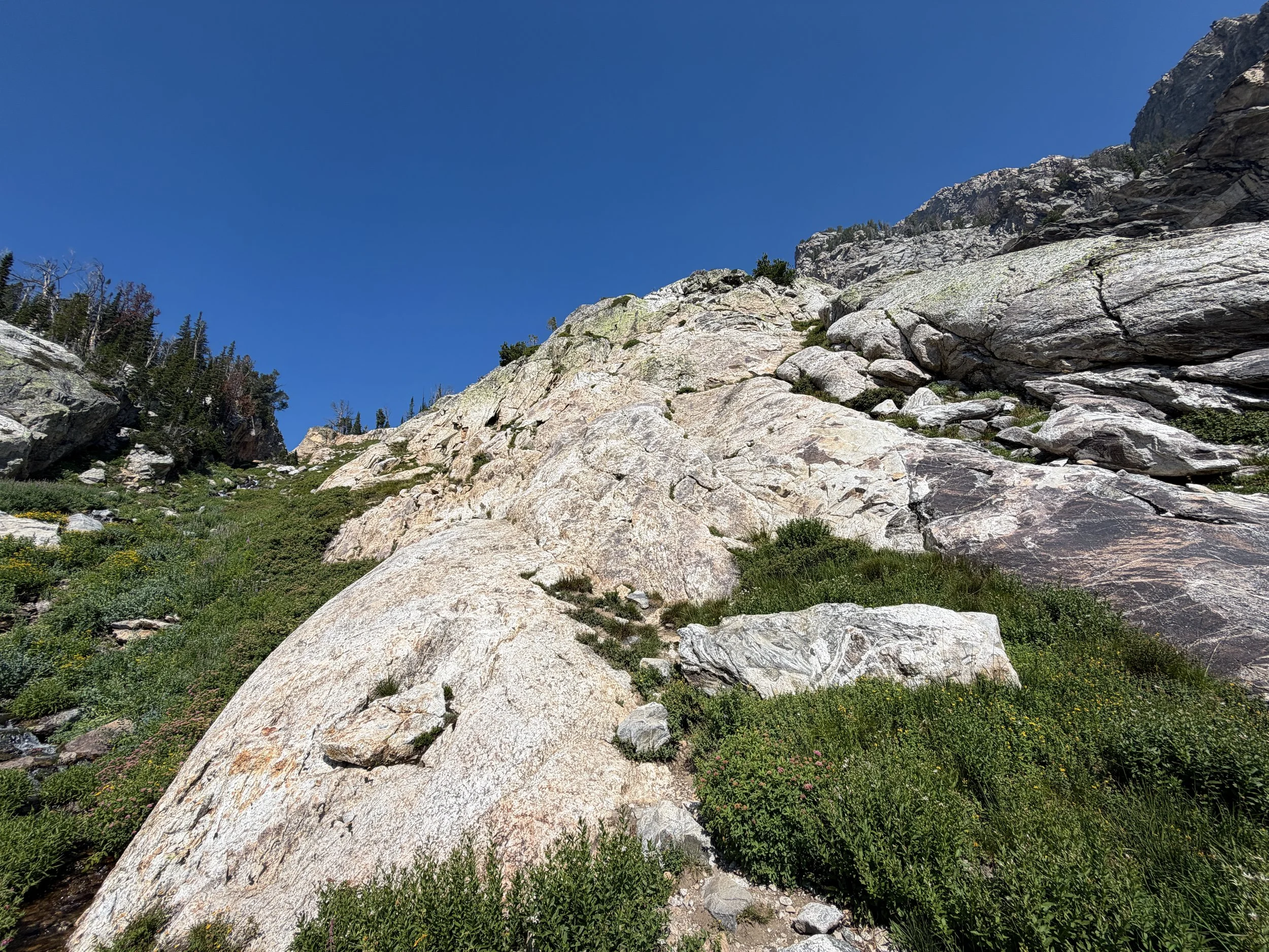 Lake of the Crags Trail Grand Teton National Park Wyoming