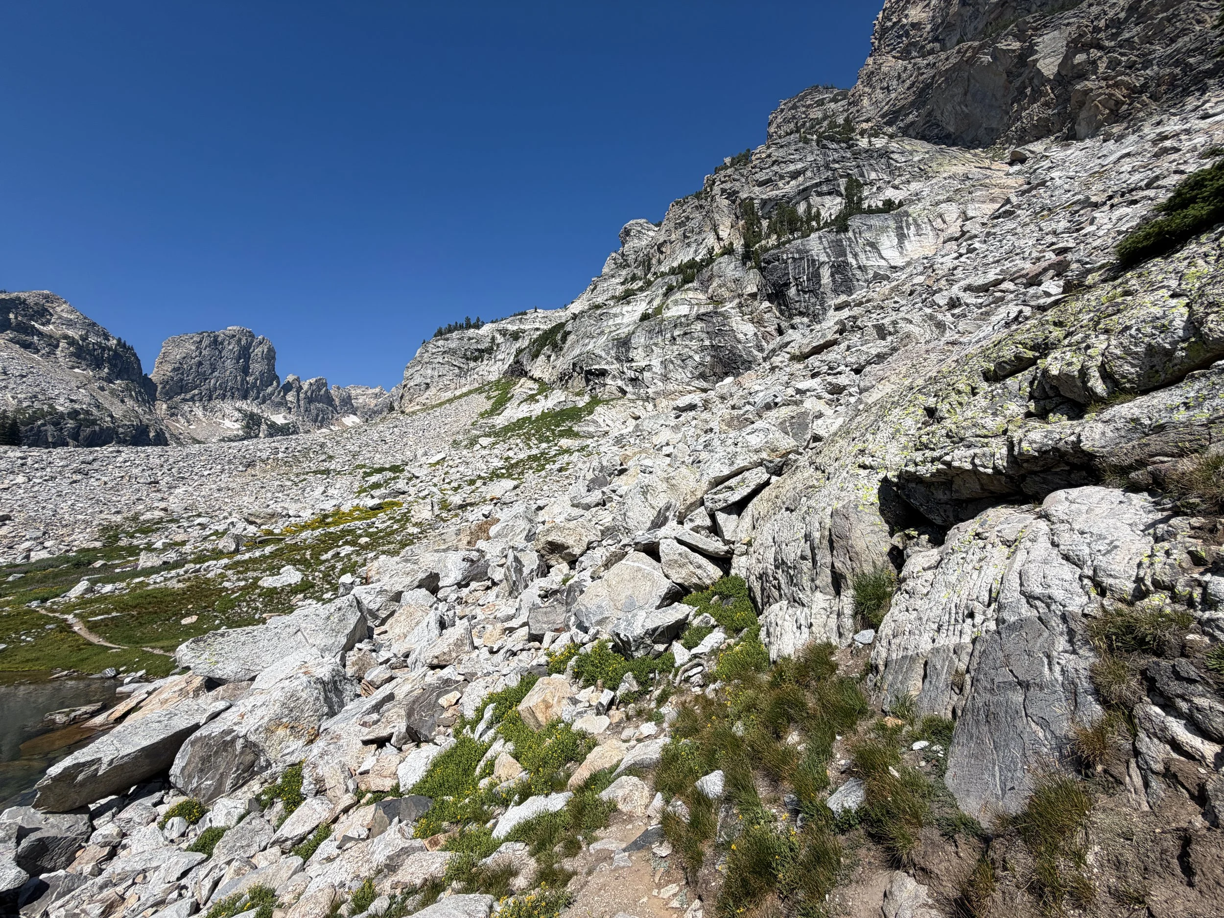Lake of the Crags Trail Grand Teton National Park Wyoming