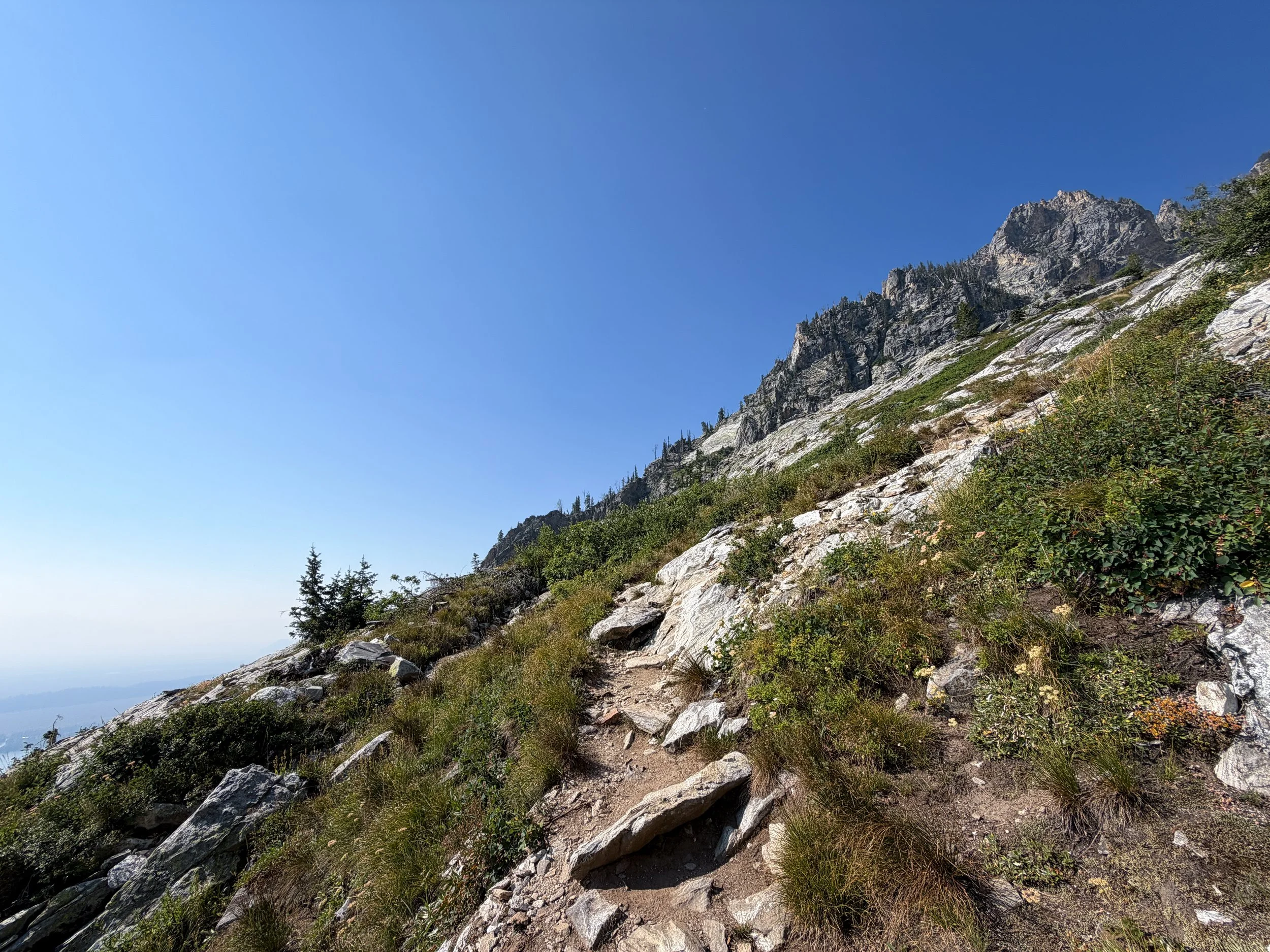 Lake of the Crags Trail Grand Teton National Park Wyoming