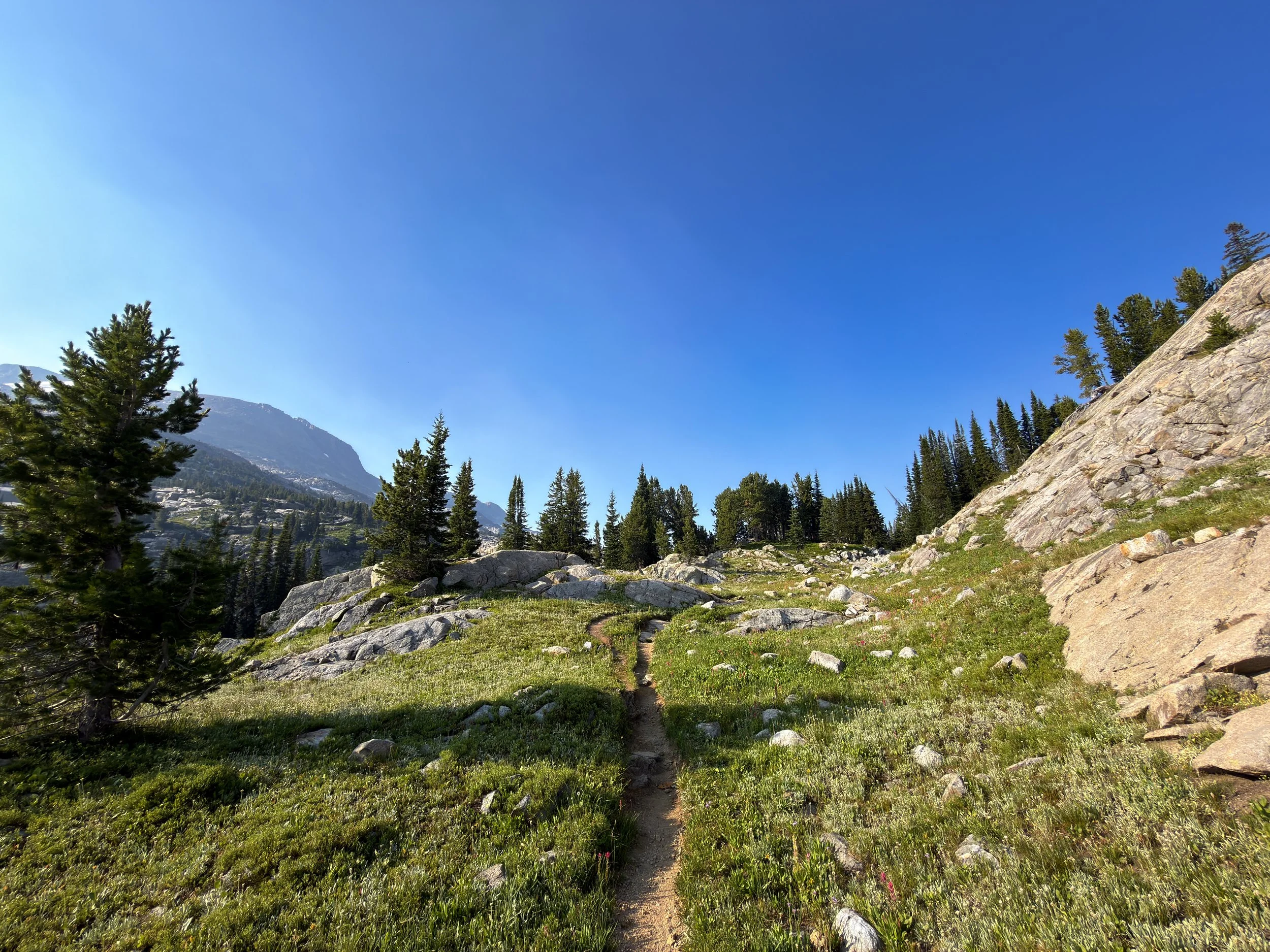Beaten Path Hike Beartooth Mountains Montana