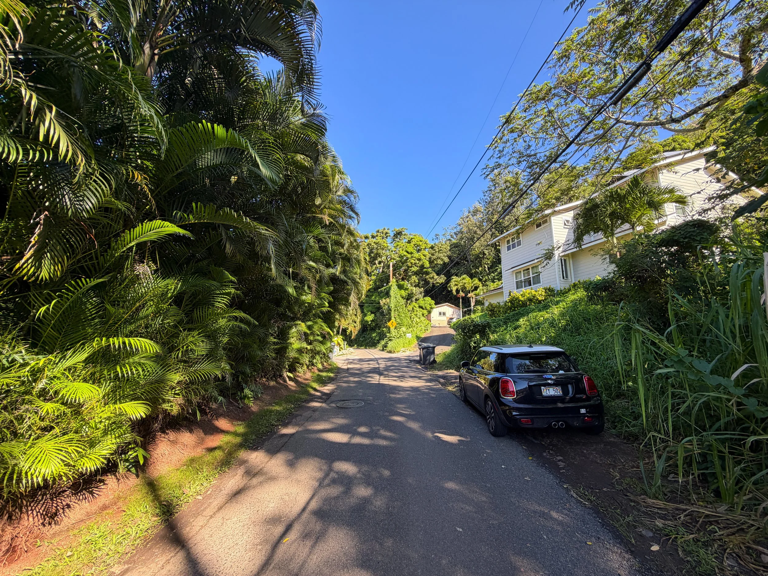 Kaau Crater Trailhead Parking Oahu Hawaii