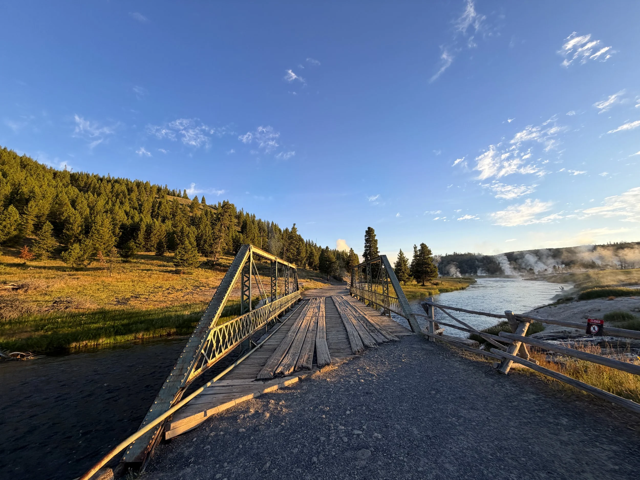 Grand Prismatic Overlook Trail Yellowstone National Park Wyoming