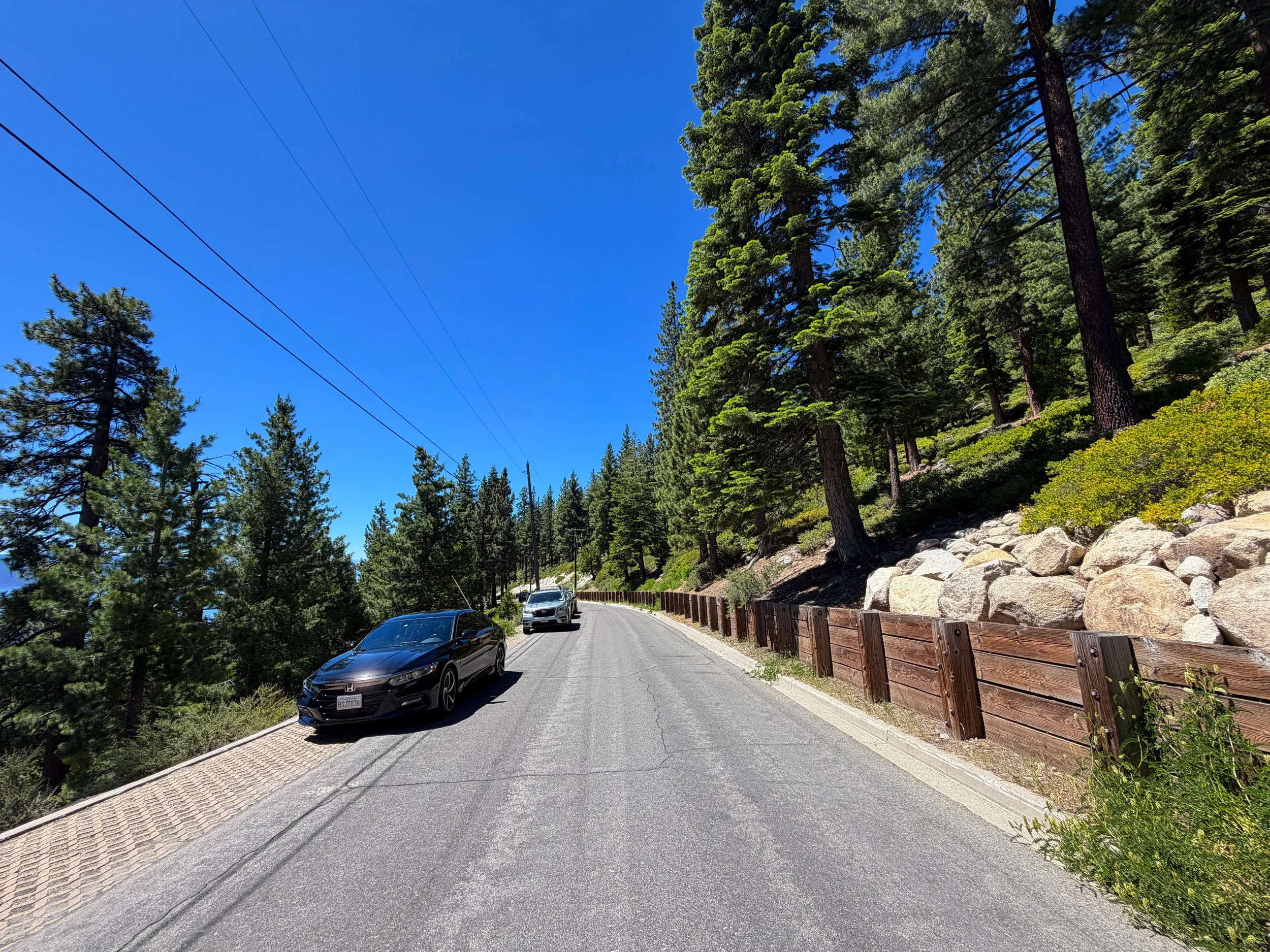 Stateline Lookout Trailhead Parking Lake Tahoe Nevada