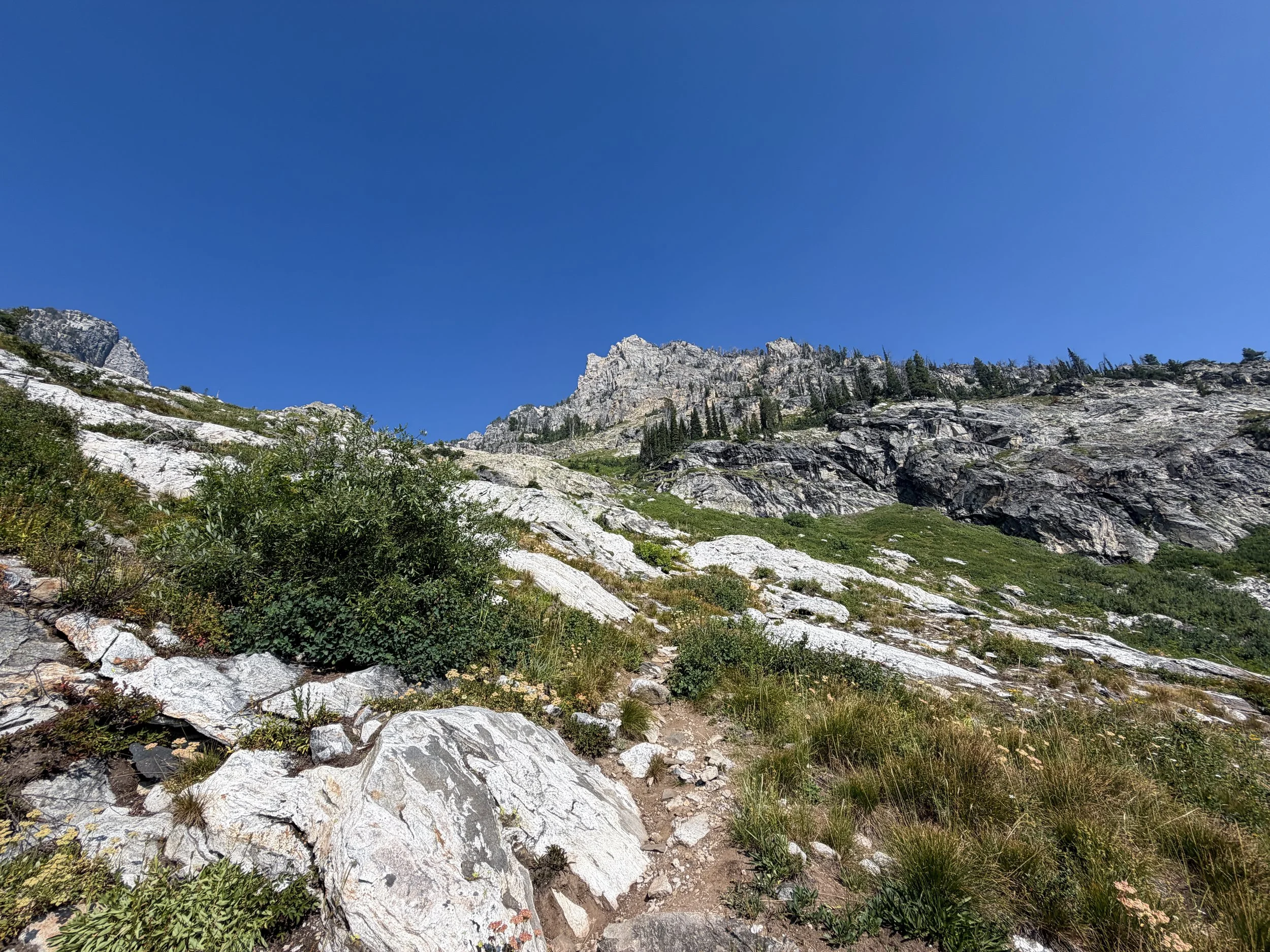 Lake of the Crags Trail Grand Teton National Park Wyoming