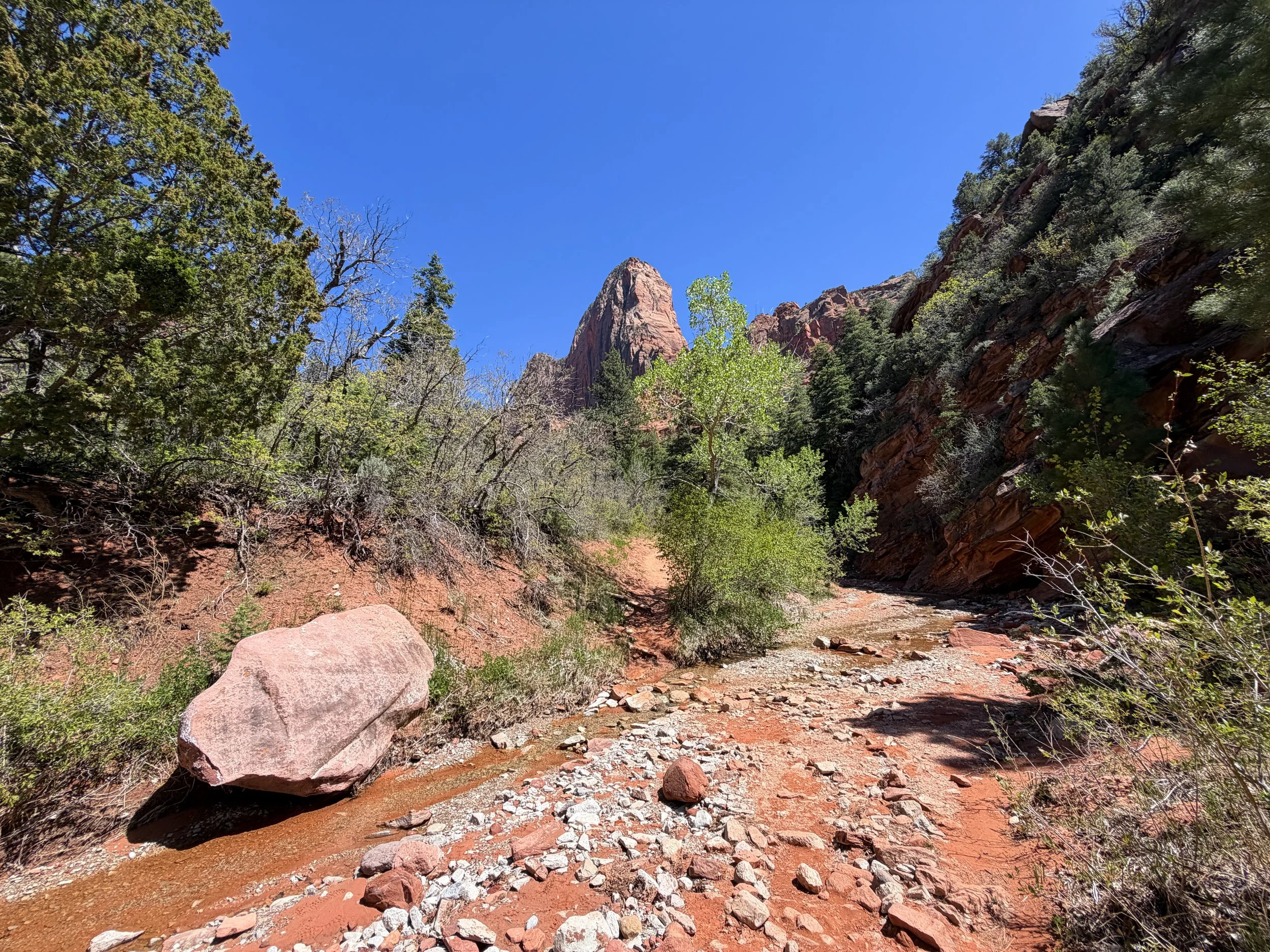 Middle Taylor Creek Trail to Double Arch Alcove Zion National Park Utah