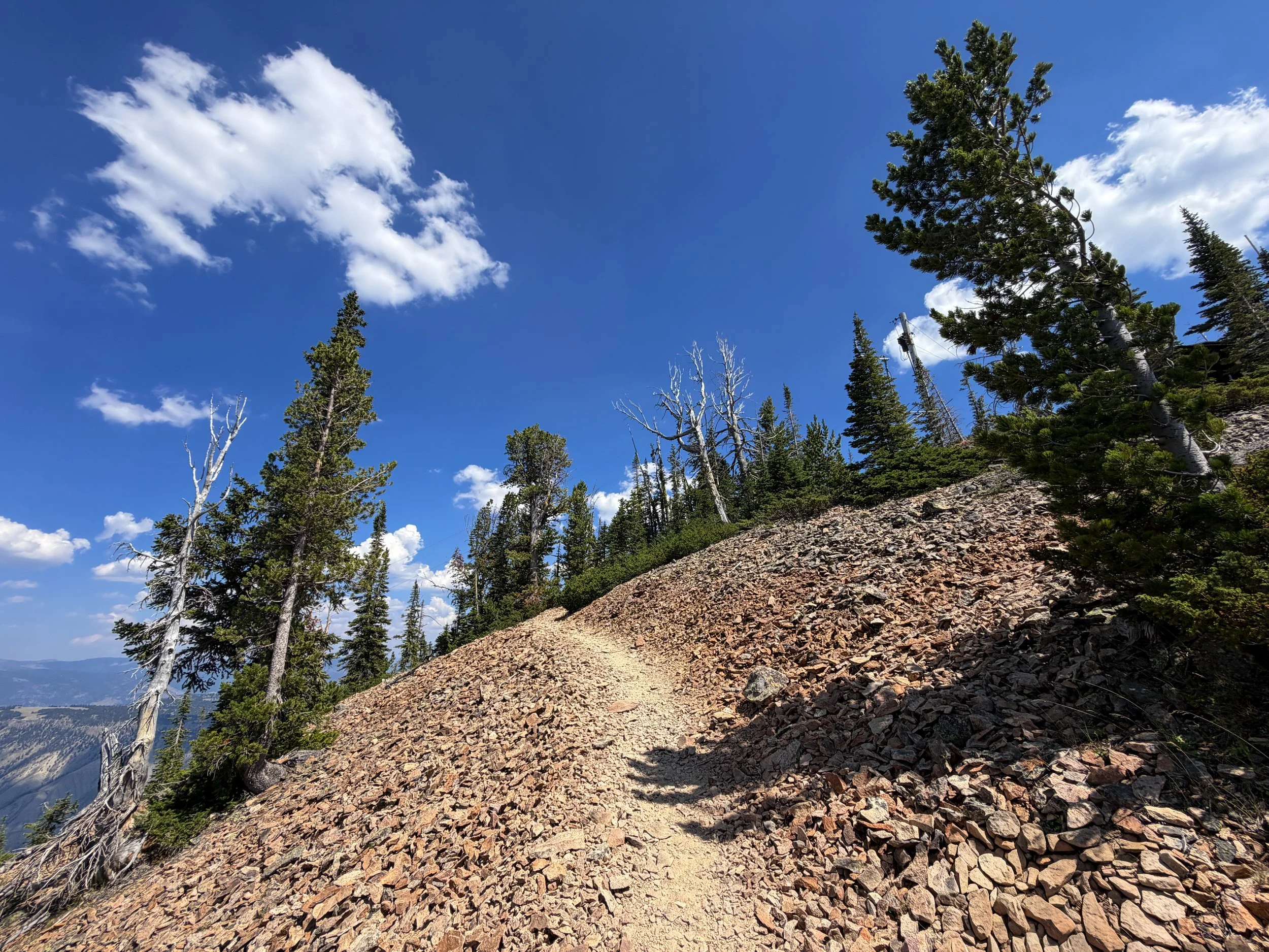 Bunsen Peak Trail Yellowstone National Park Wyoming