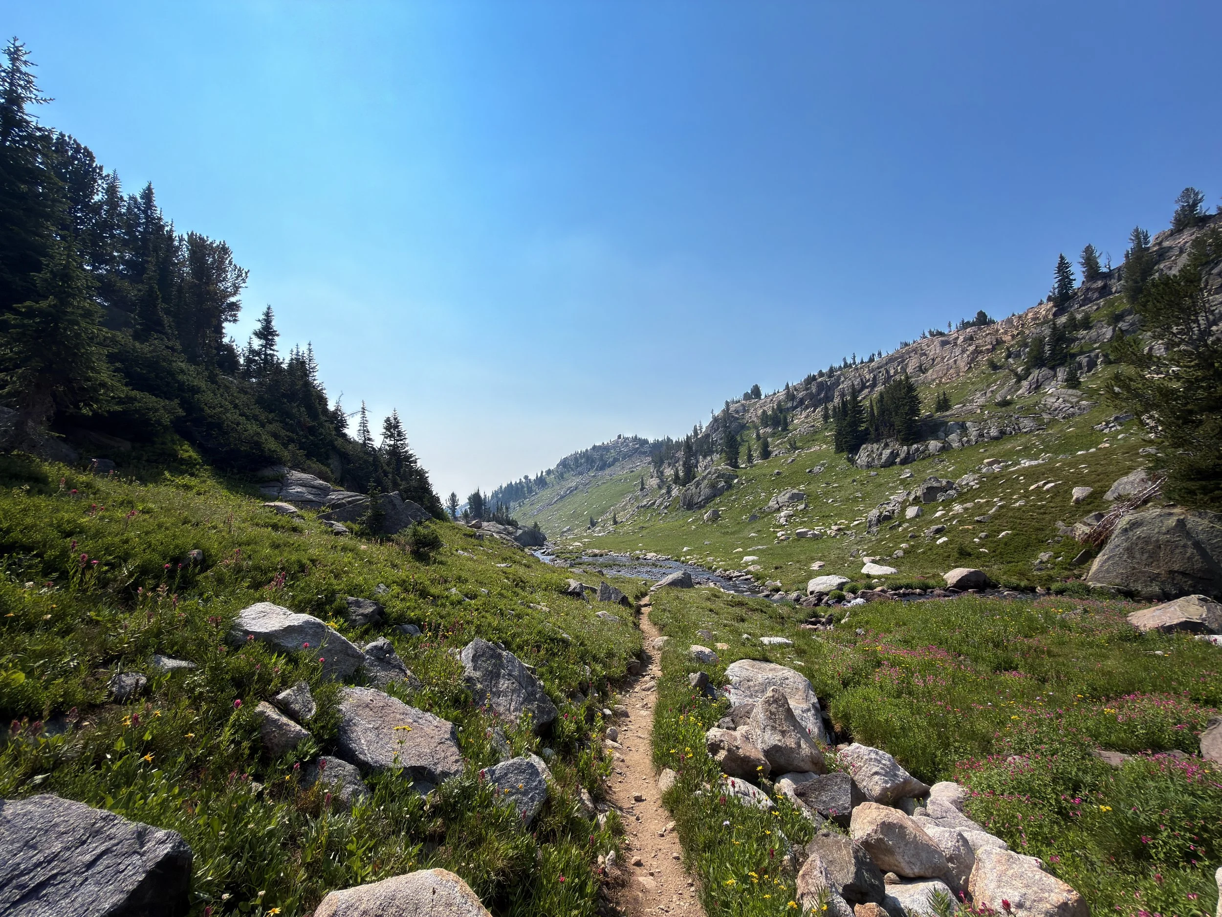 Russel Creek Trail The Beaten Path Beartooth Mountains Montana