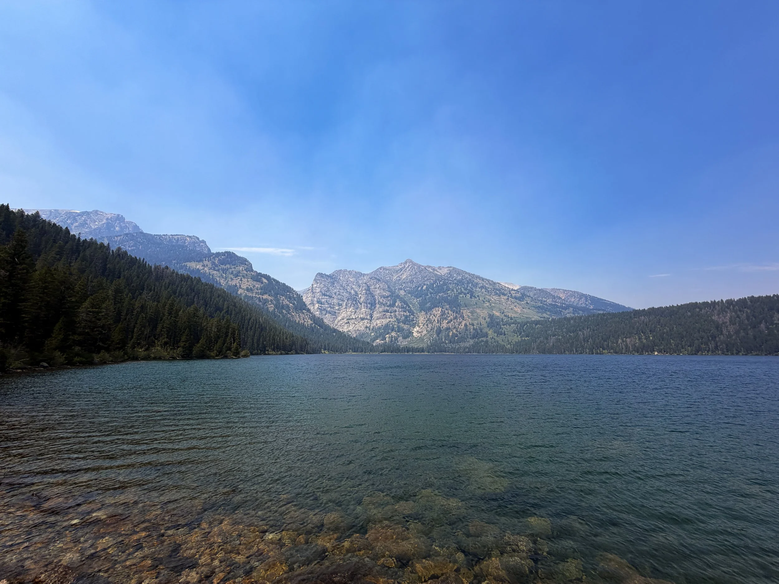 Huckleberry Point Phelps Lake Grand Teton National Park Wyoming