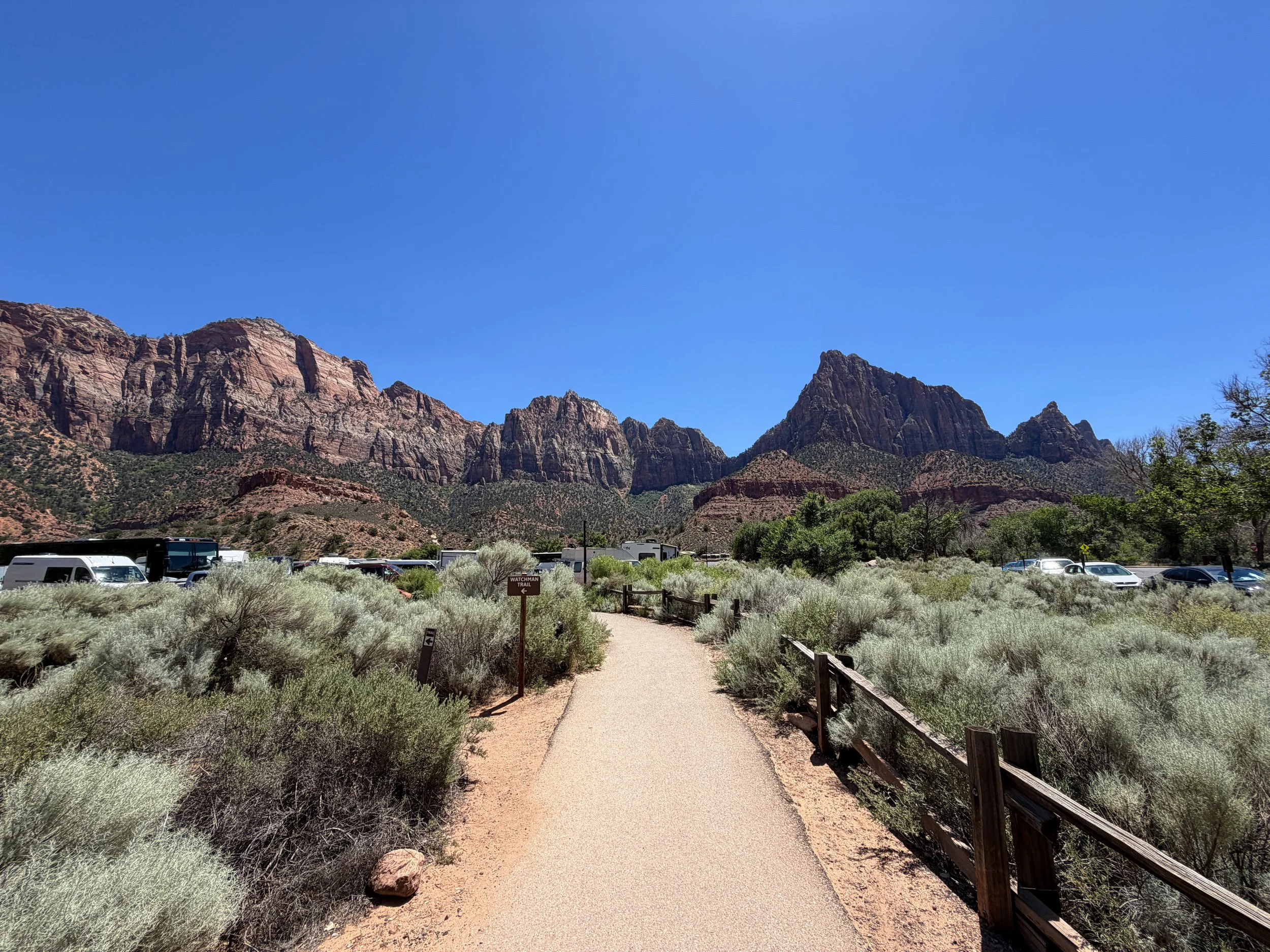 Watchman Trail Zion National Park Utah