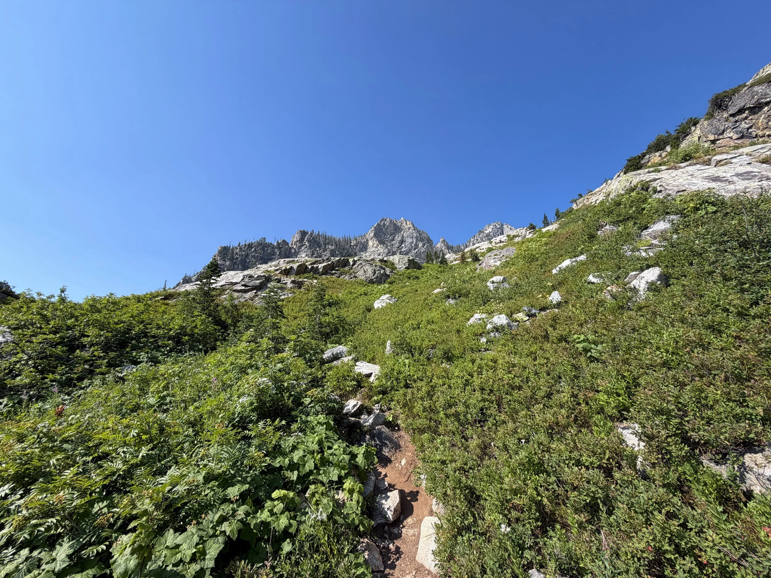 Lake of the Crags Trail Grand Teton National Park Wyoming