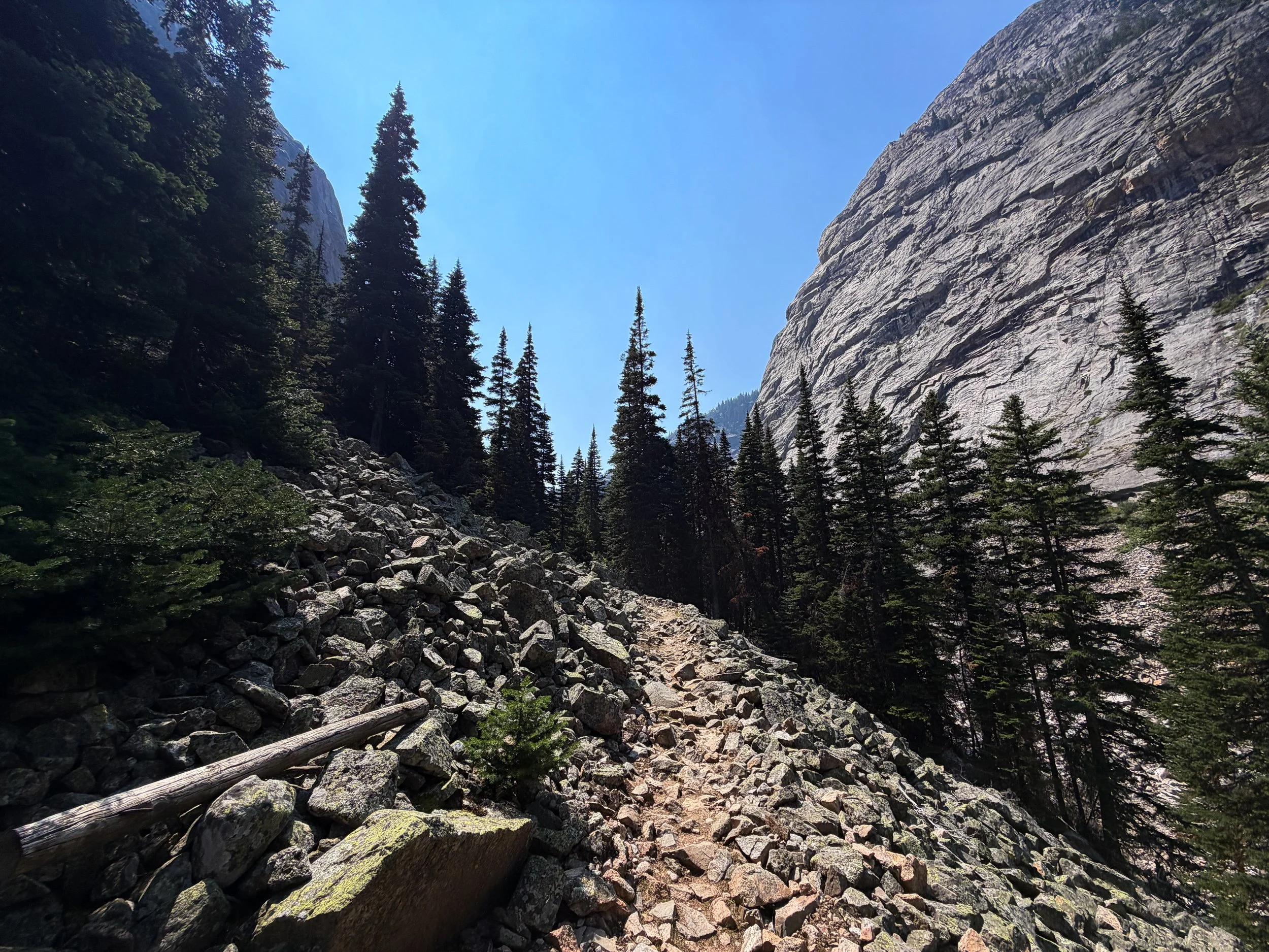 East Rosebud Trail Beaten Path Beartooth Mountains Montana