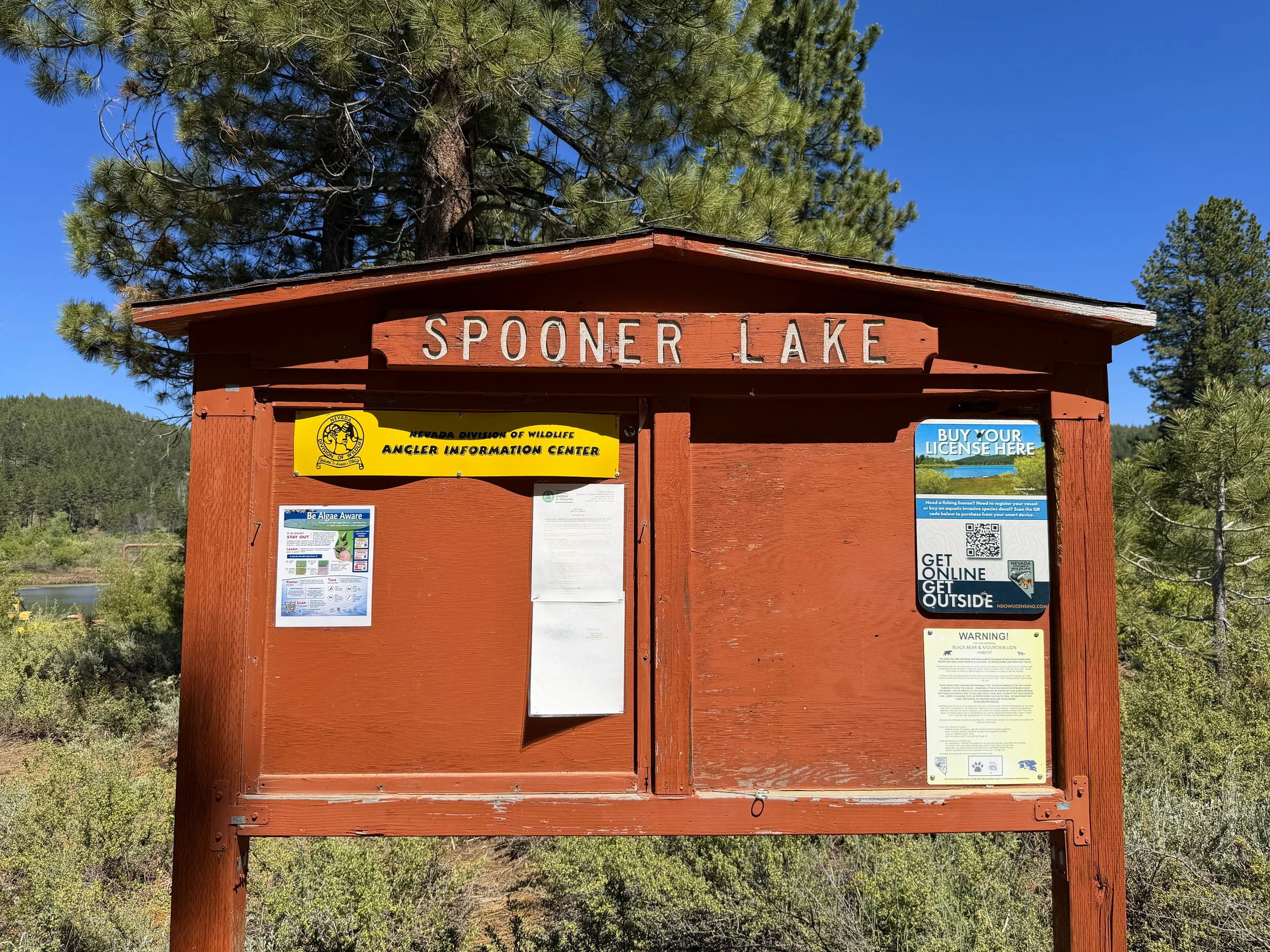 Spooner Lake Loop Trail Lake Tahoe Nevada