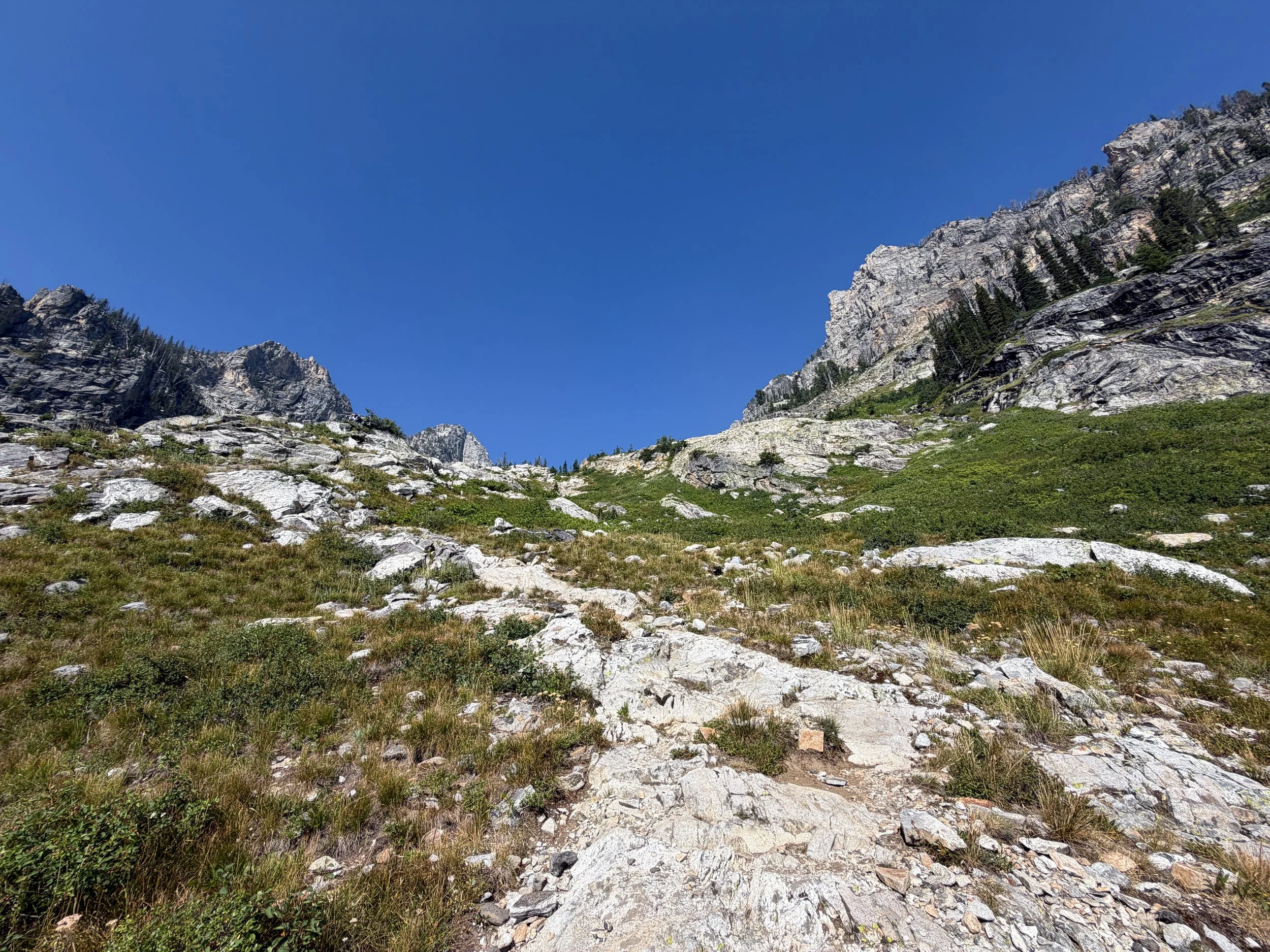 Lake of the Crags Trail Grand Teton National Park Wyoming