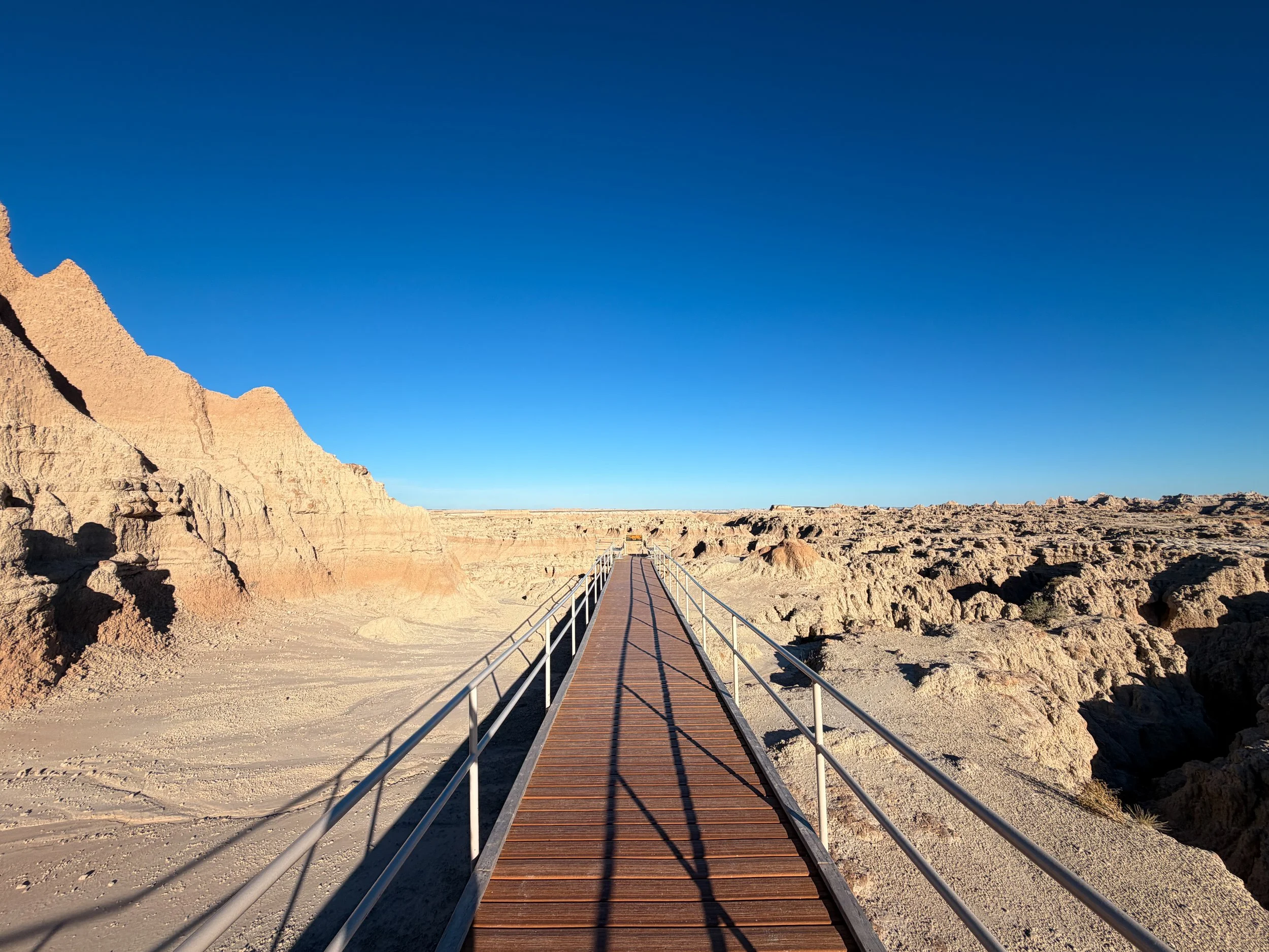 Door Trail Boardwalk Badlands National Park South Dakota