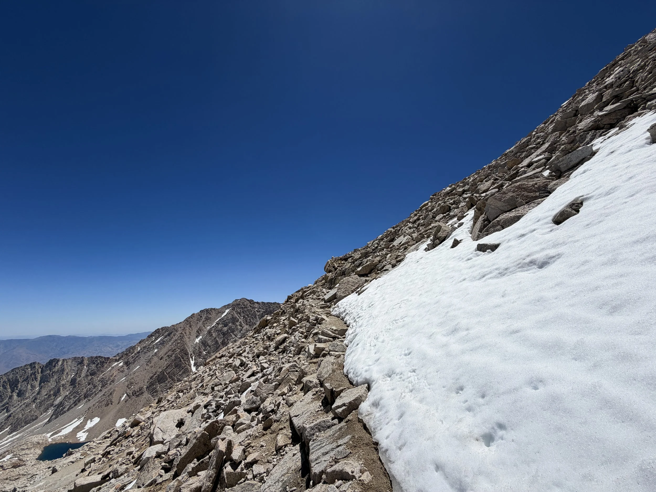 Mount Whitney Trail Switchbacks Lone Pine California