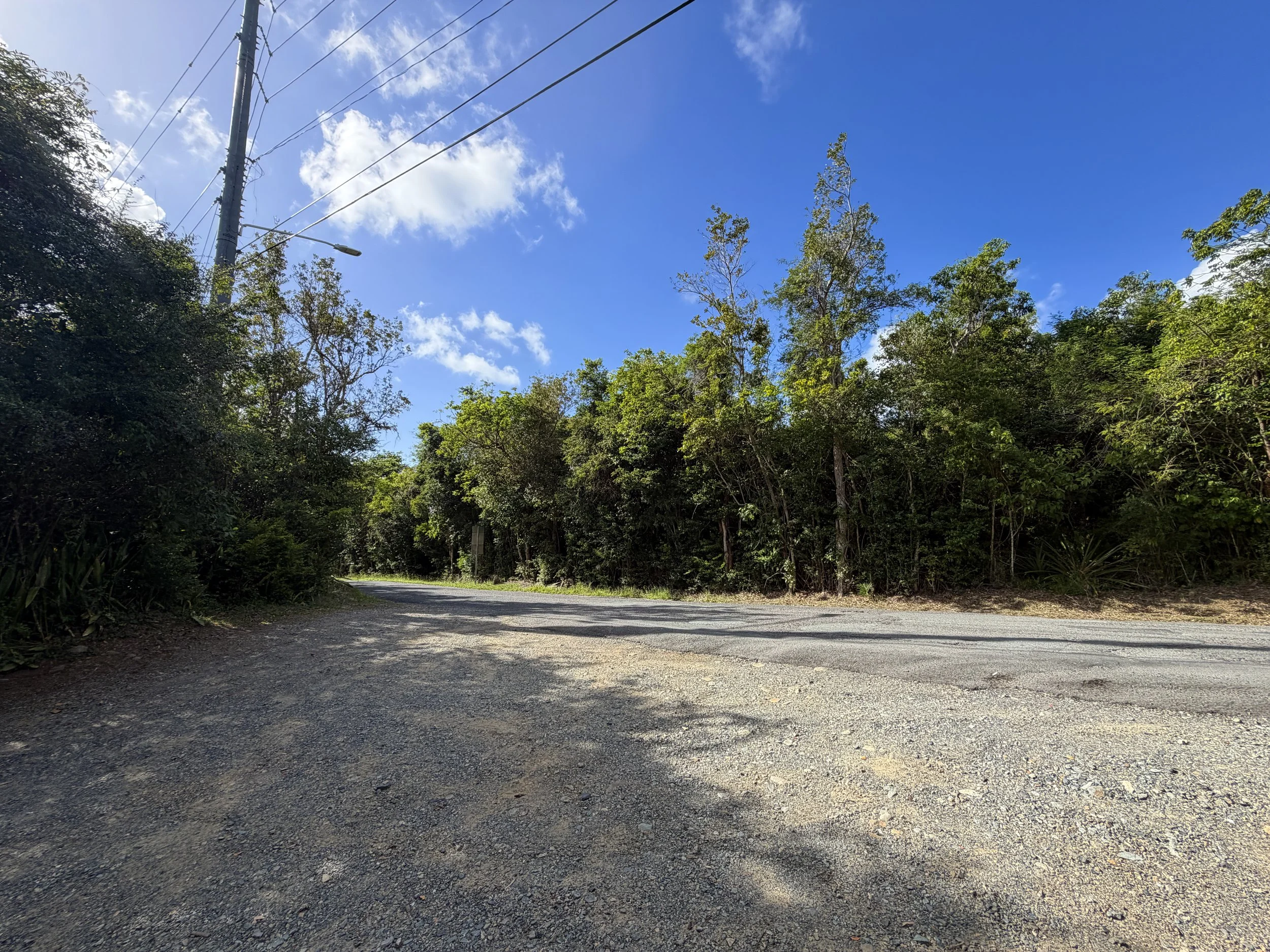 LEsperance Trailhead Parking Virgin Islands National Park