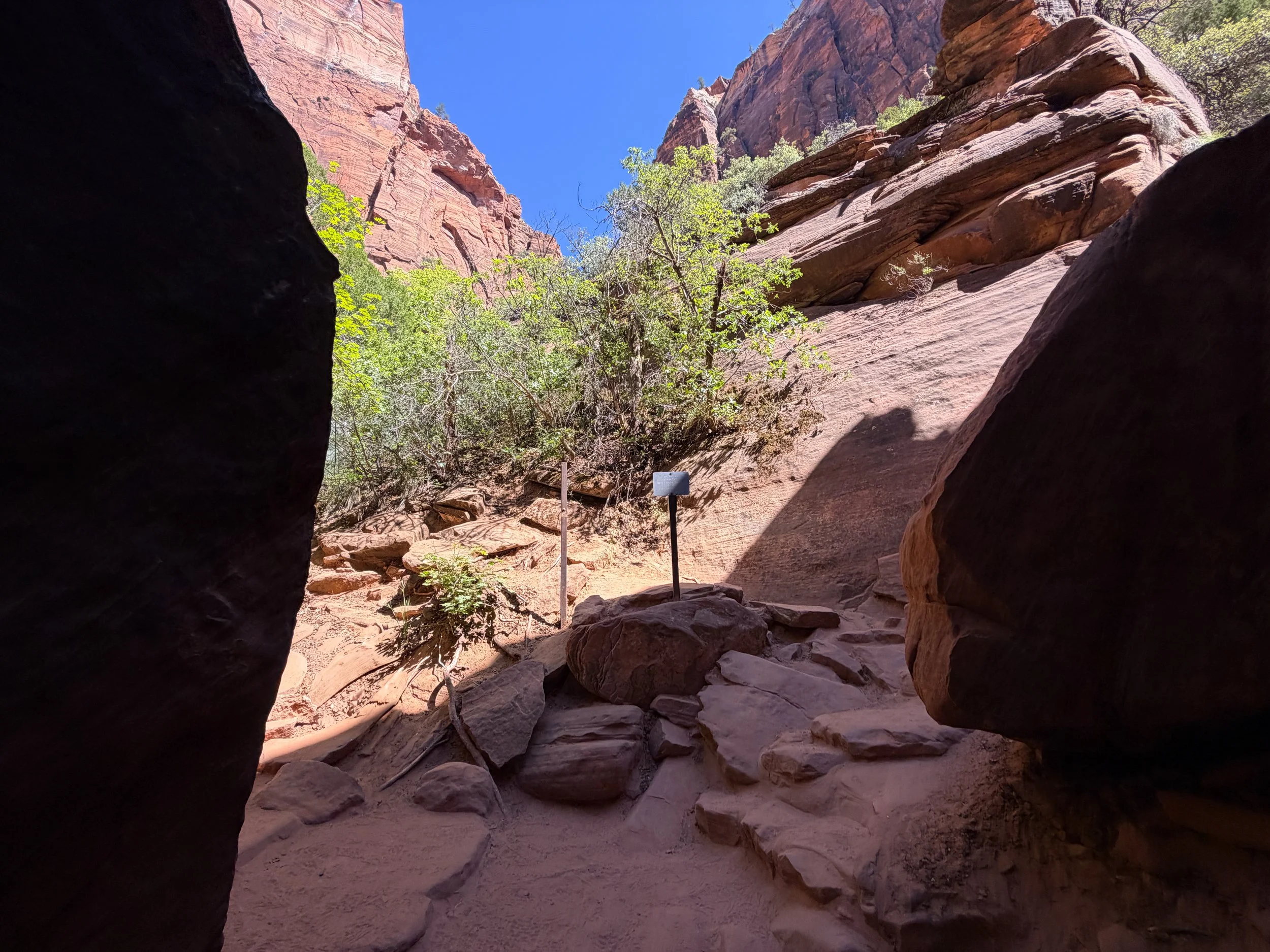 Middle Emerald Pools Trail Zion National Park Utah