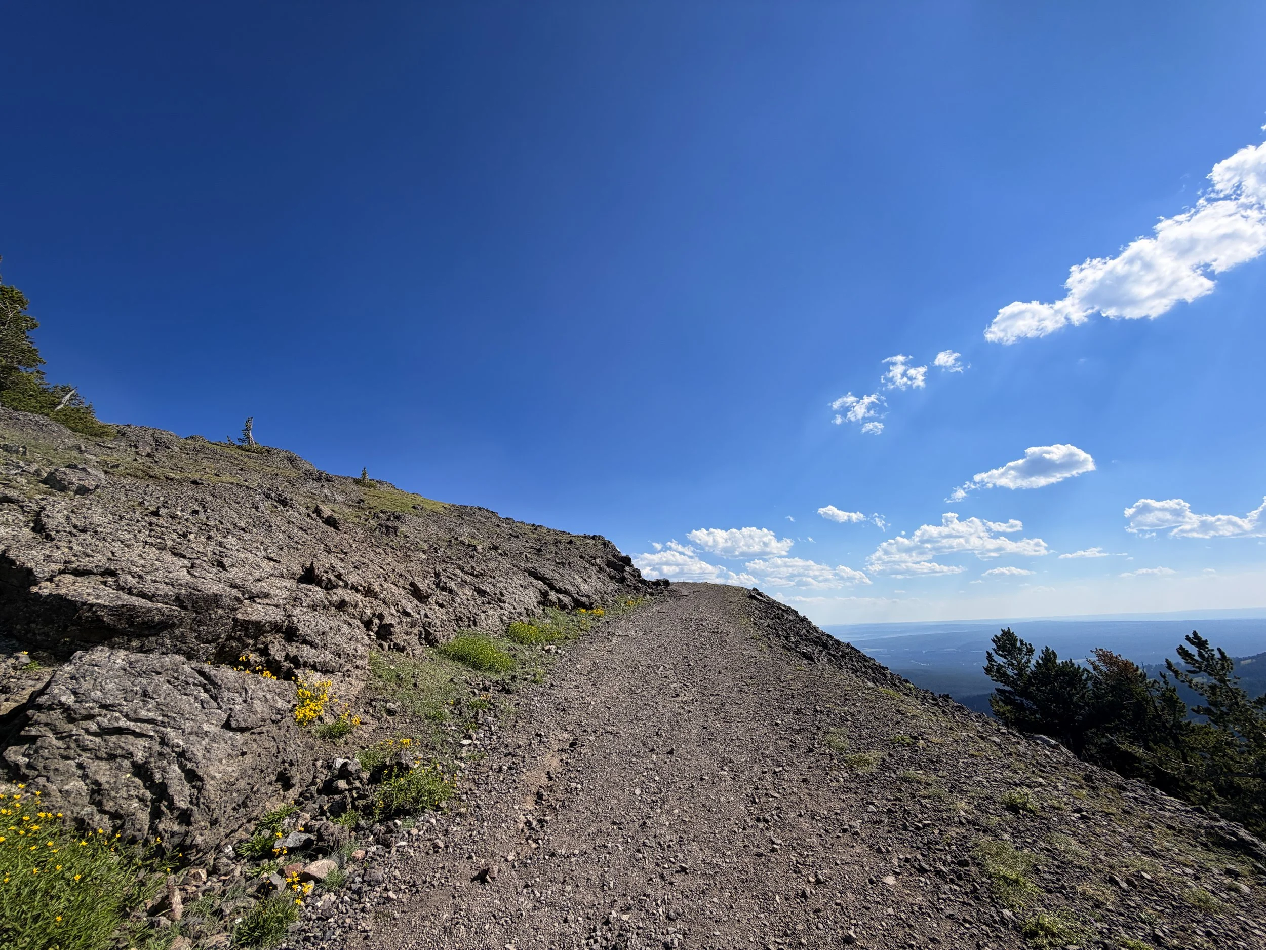 South Mt. Washburn Trail Yellowstone National Park Wyoming