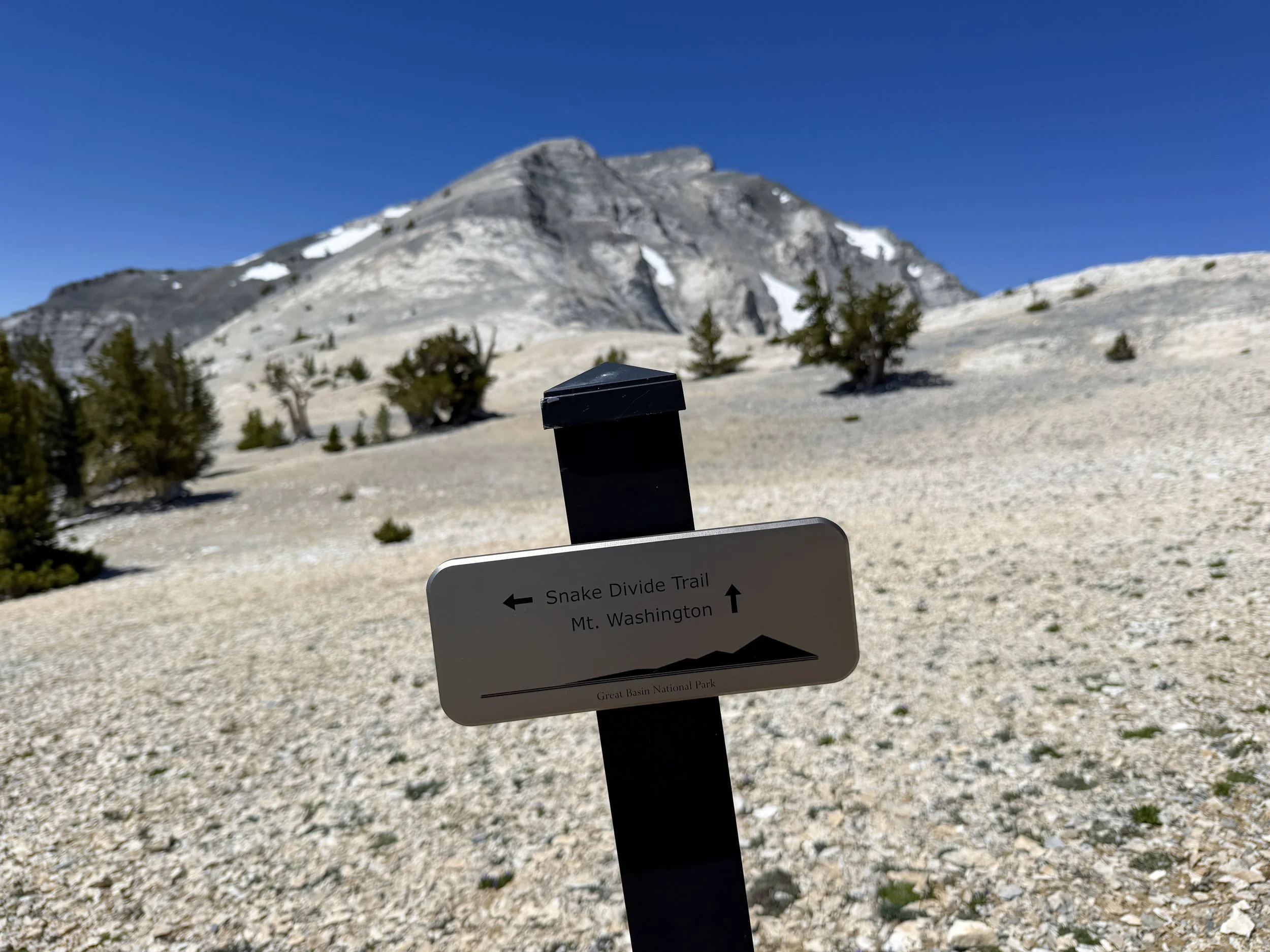Snake Divide Trail to Mount Washington Great Basin National Park Nevada